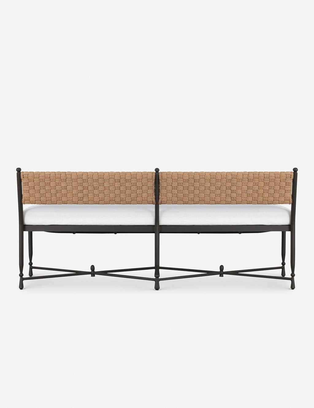 Lulu and Georgia - Breton Outdoor Bench by Amber Lewis x Four Hands