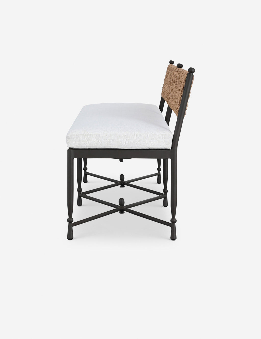 Lulu and Georgia - Breton Outdoor Bench by Amber Lewis x Four Hands