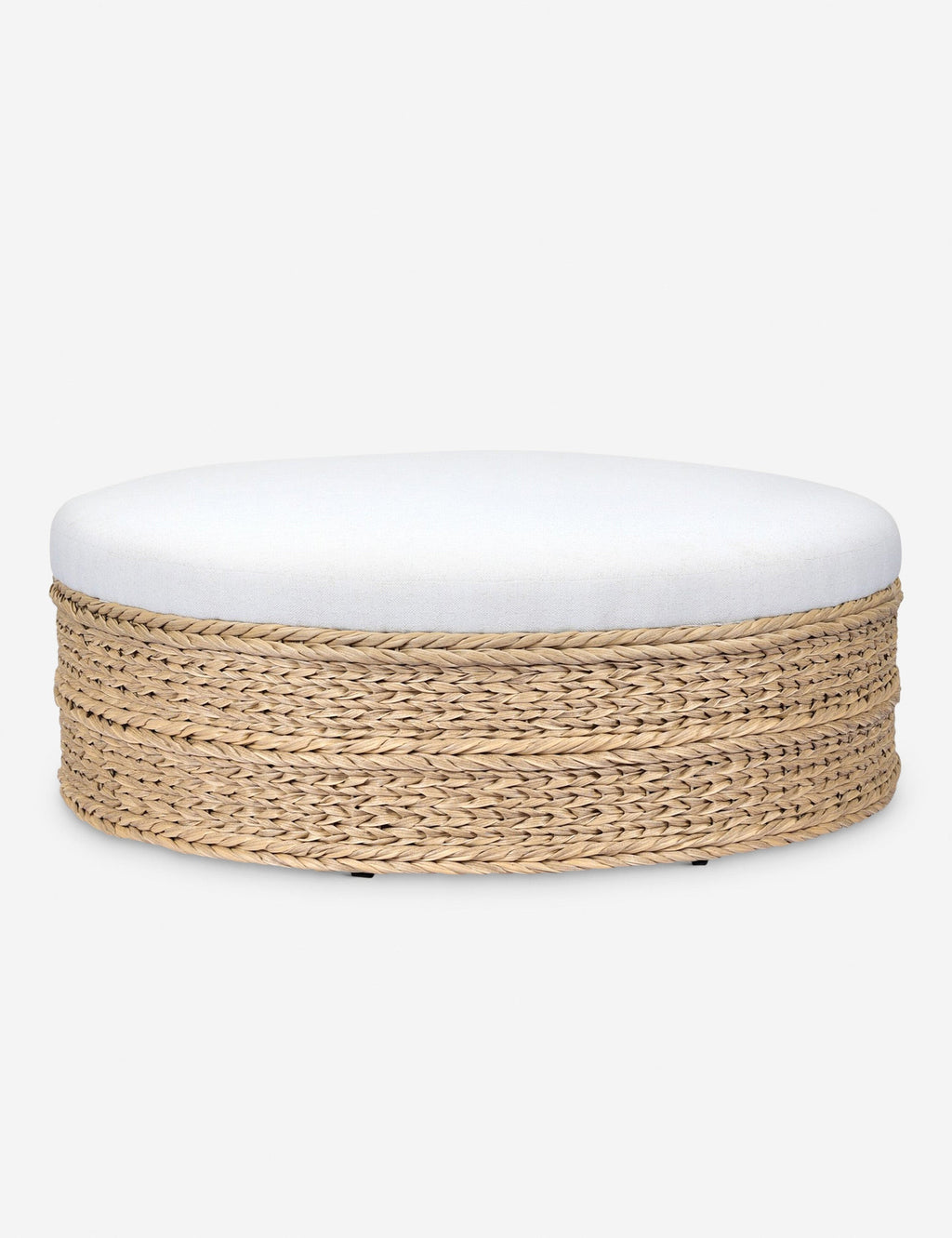 Lulu and Georgia - Rowan Indoor / Outdoor Round Ottoman by Amber Lewis x Four Hands