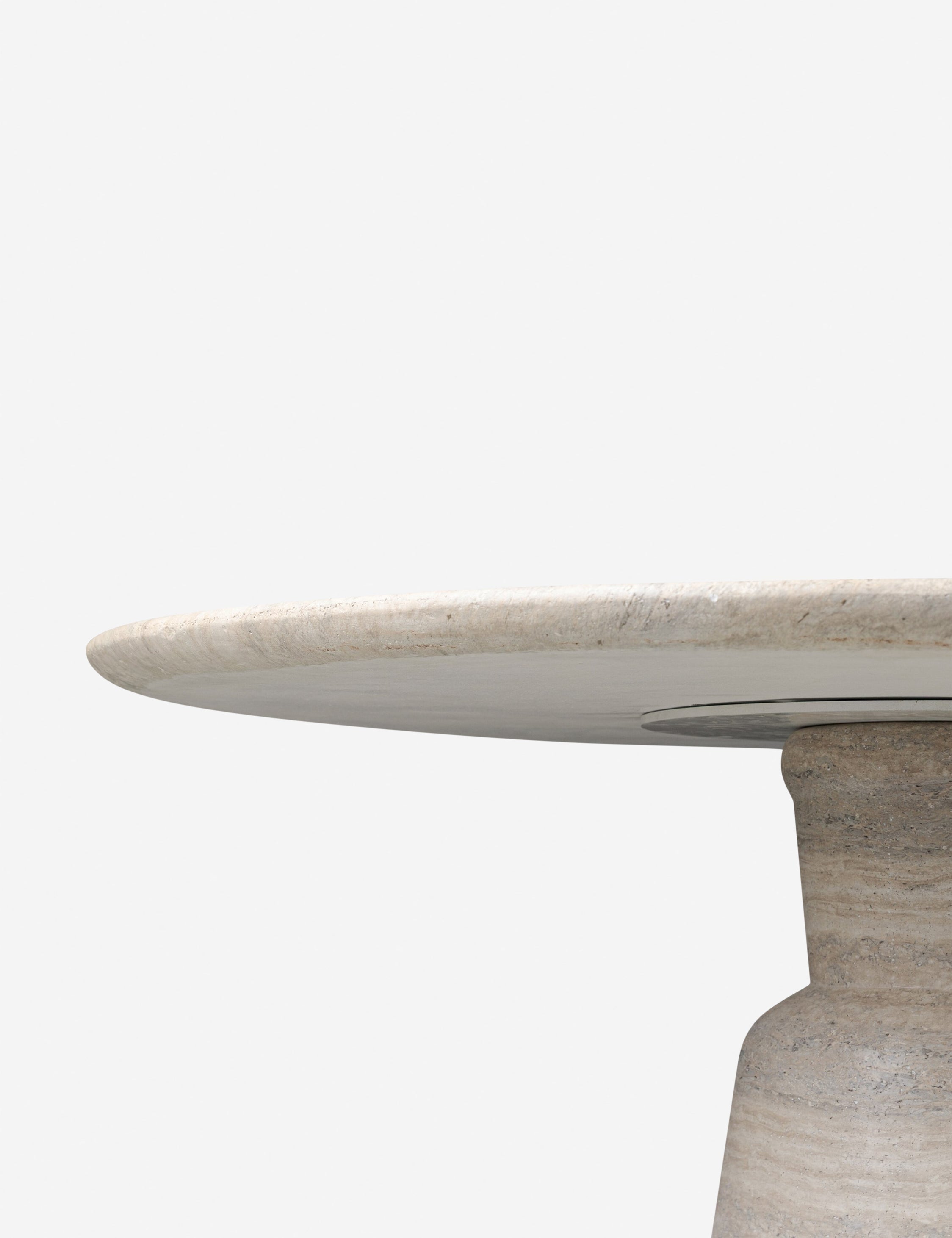 Lulu and Georgia - Marsh Indoor / Outdoor Round Dining Table by Amber Lewis x Four Hands