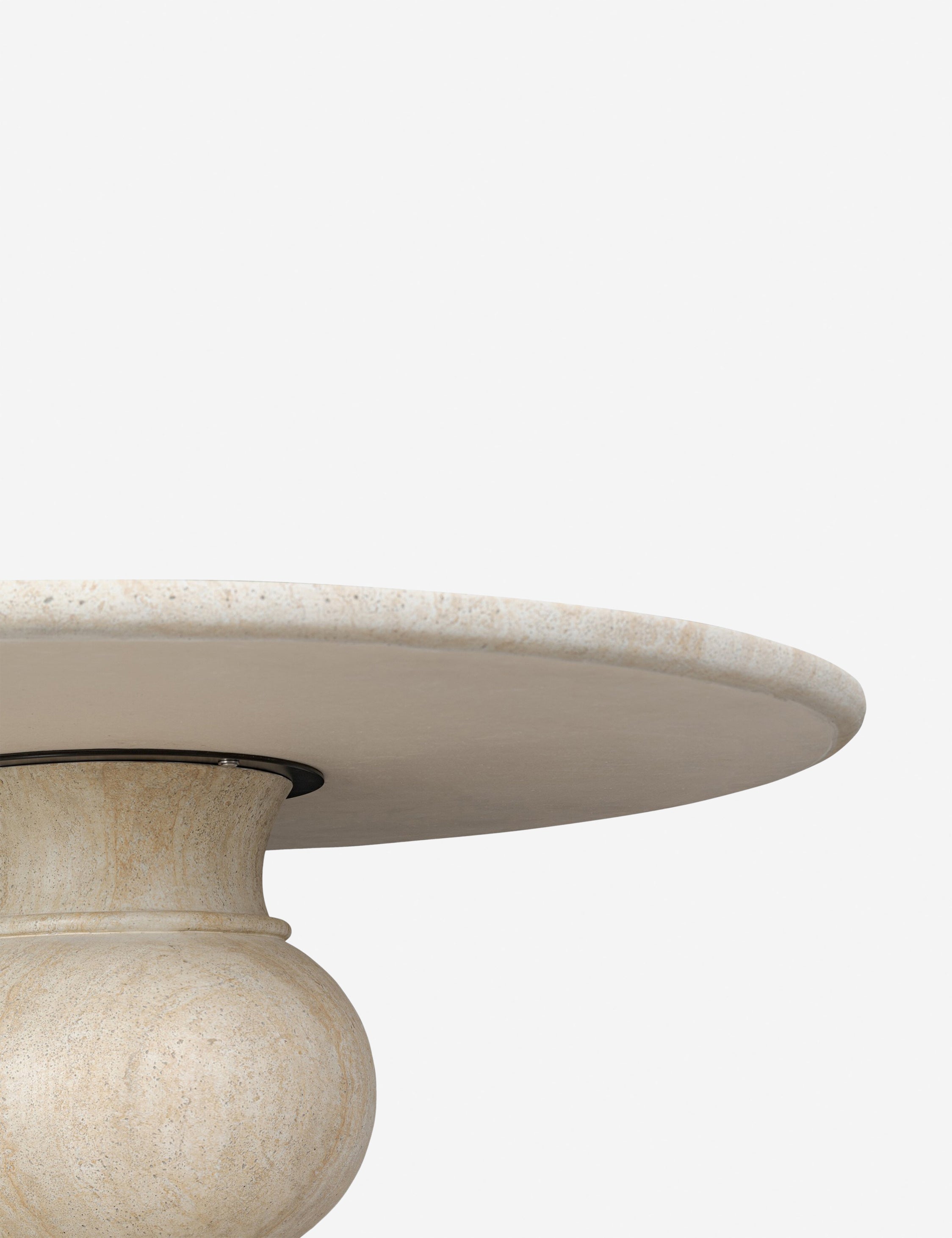 Lulu and Georgia - Macalaster Round Dining Table by Amber Lewis x Four Hands