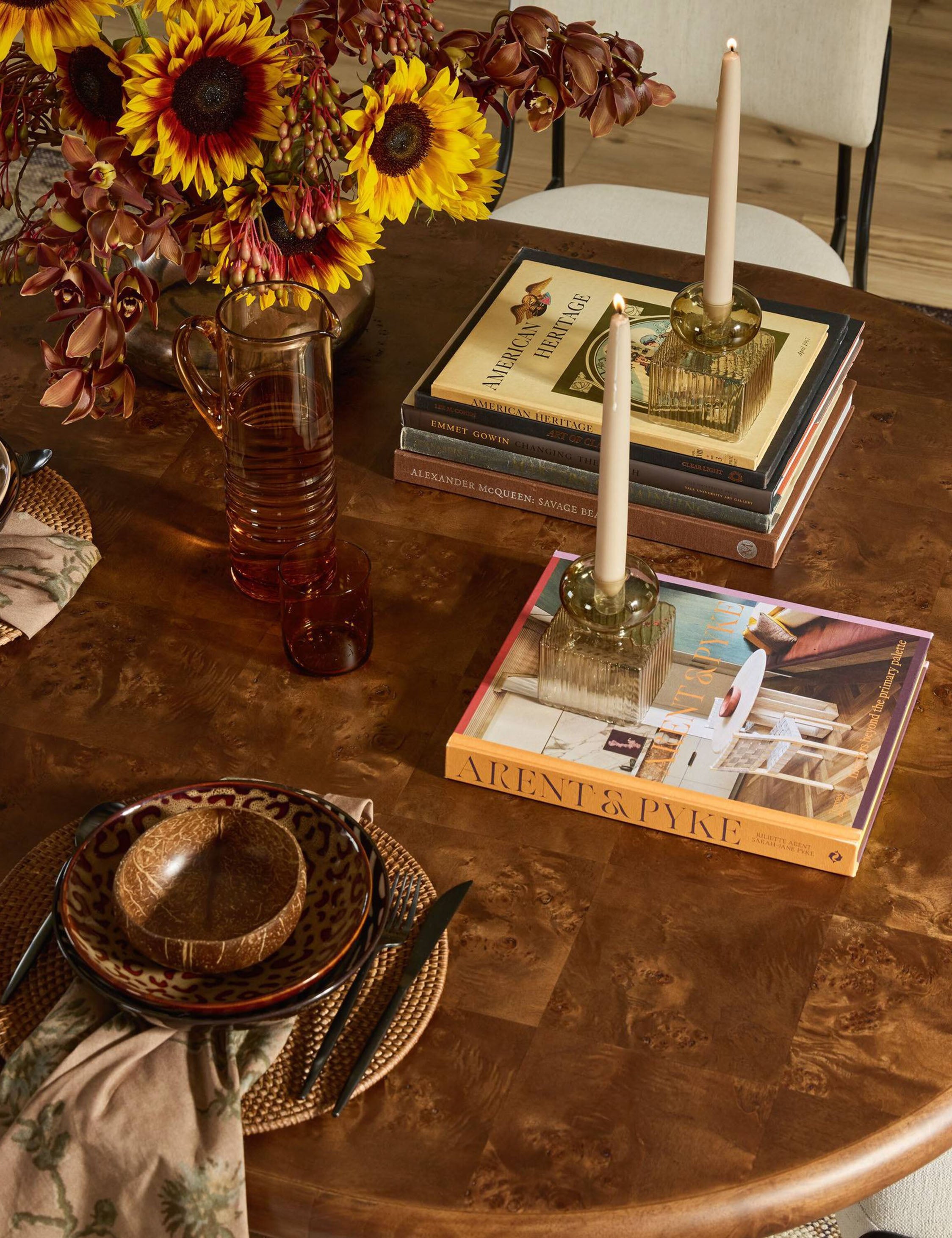 Lulu and Georgia - Malko Square Dining Table by Amber Lewis x Four Hands