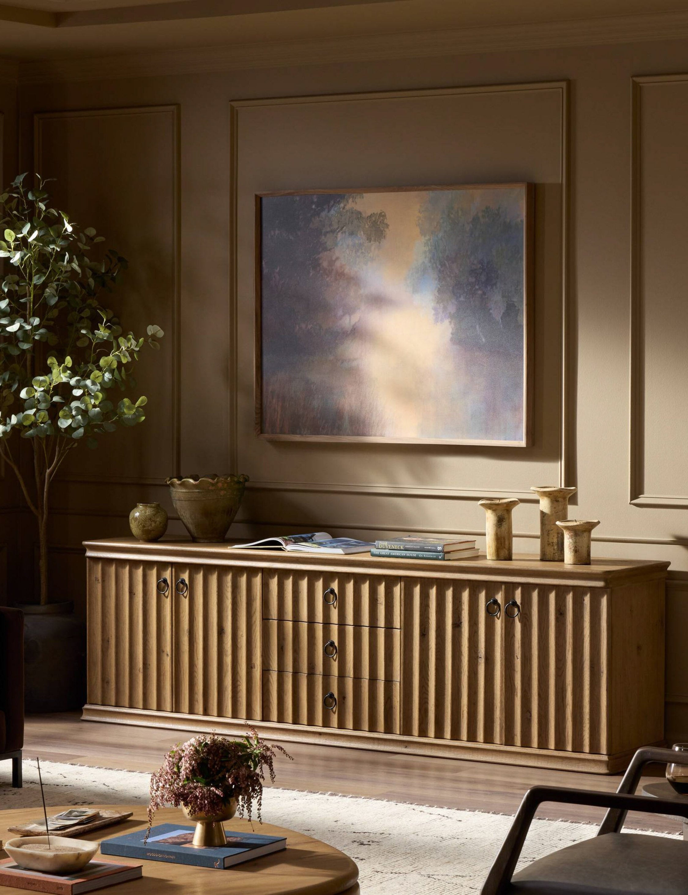 Lulu and Georgia - Cambra Media Console by Amber Lewis x Four Hands