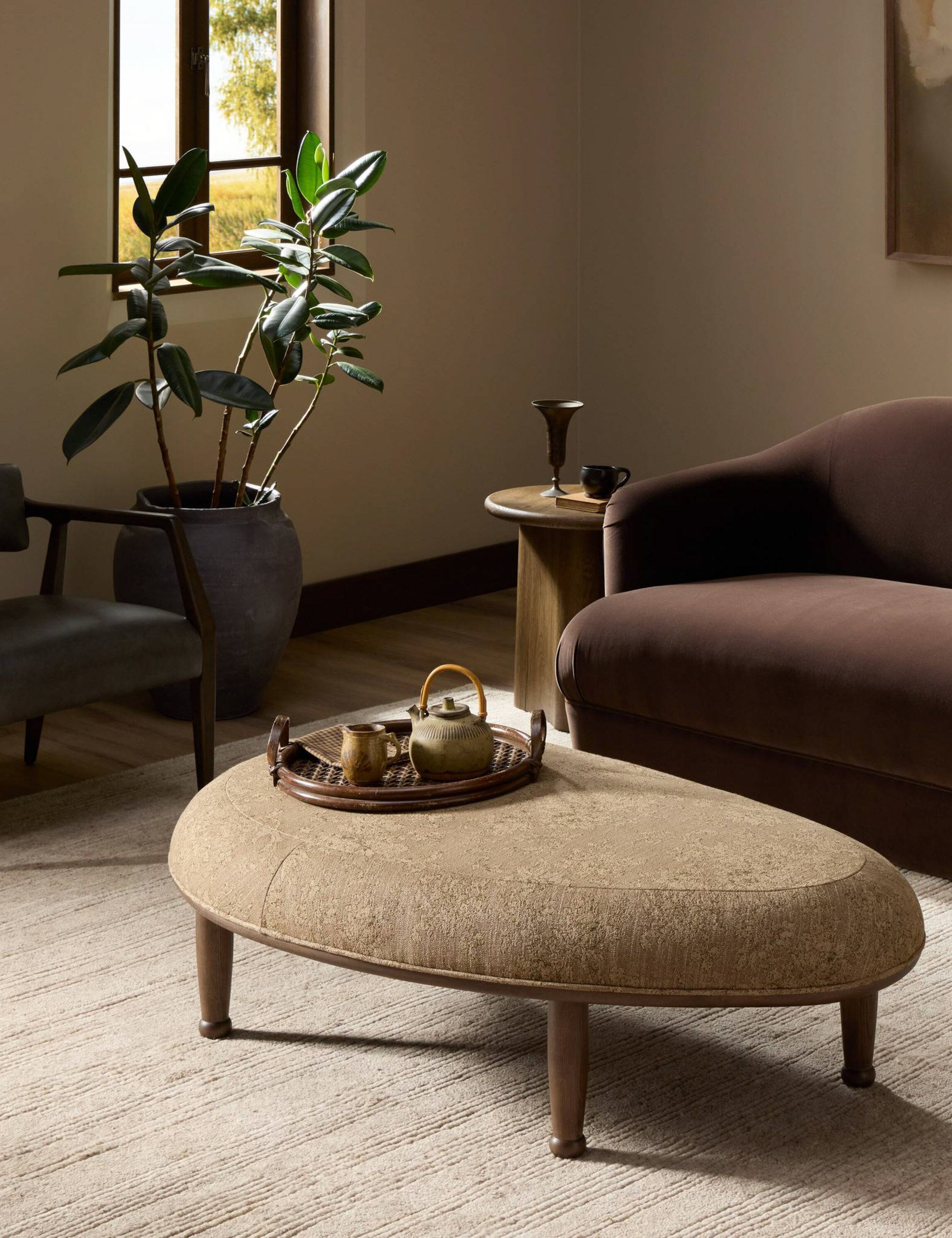 Lulu and Georgia - Chovan Ottoman by Amber Lewis x Four Hands