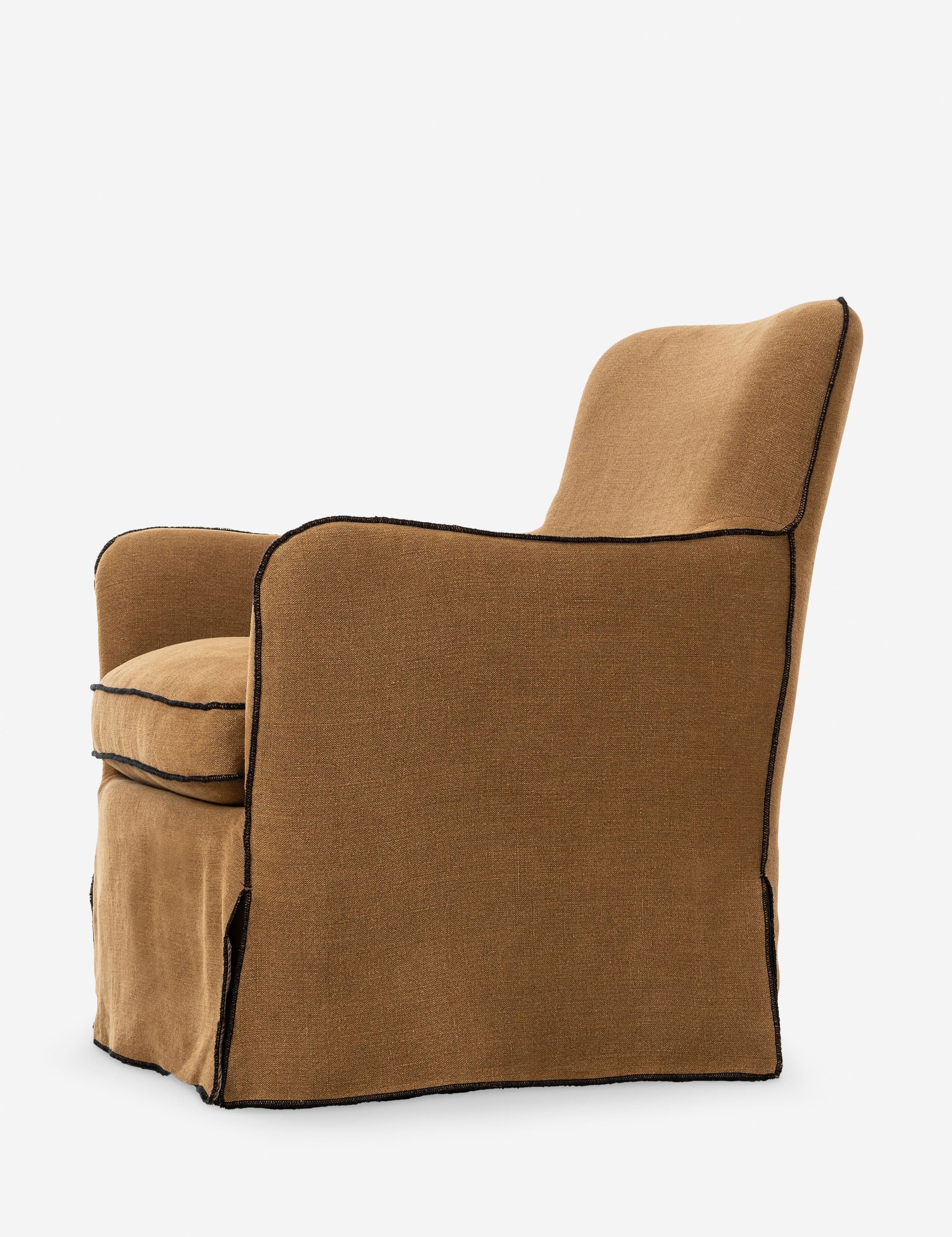 Lulu and Georgia - Toni Slipcover Swivel Chair