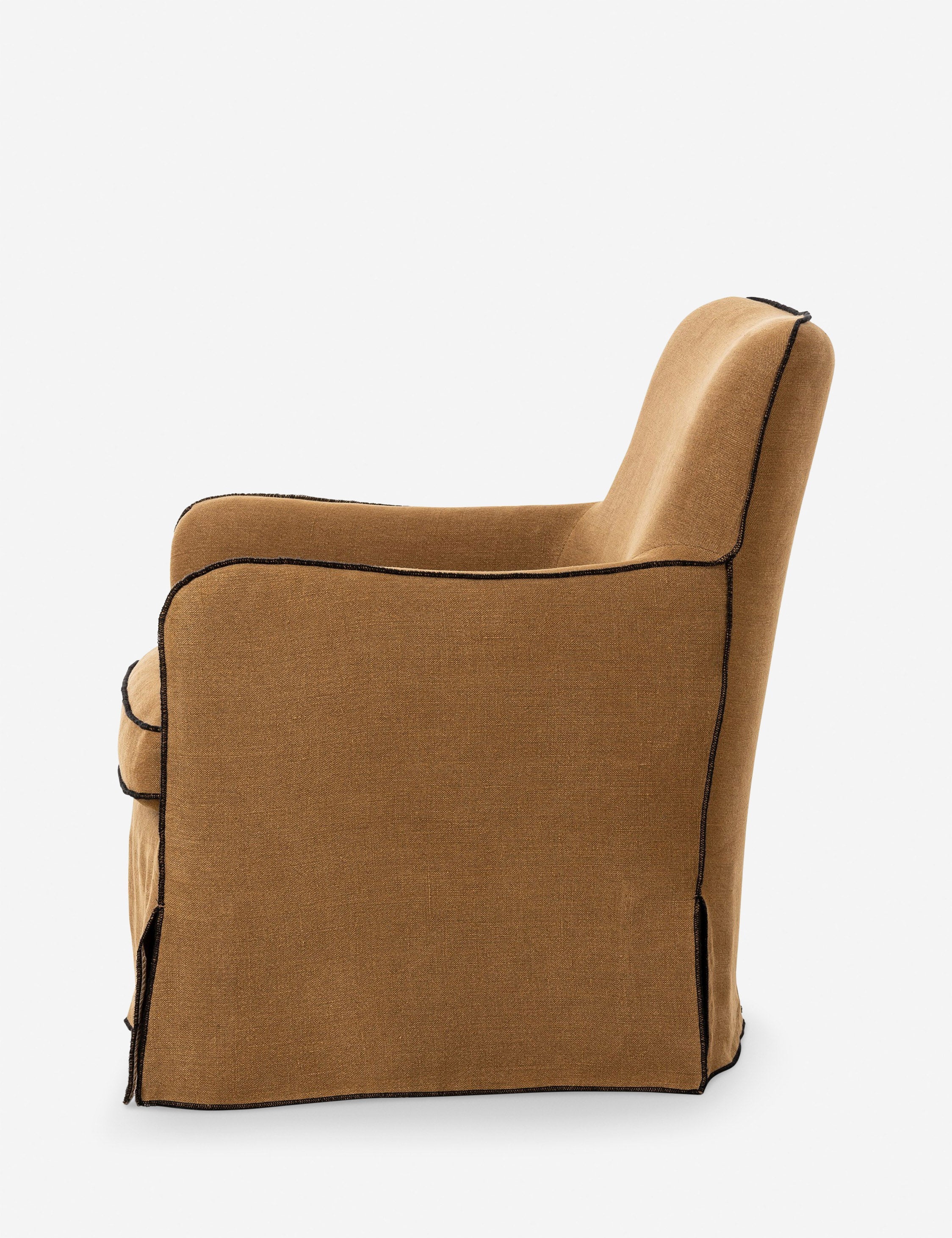 Lulu and Georgia - Toni Slipcover Swivel Chair