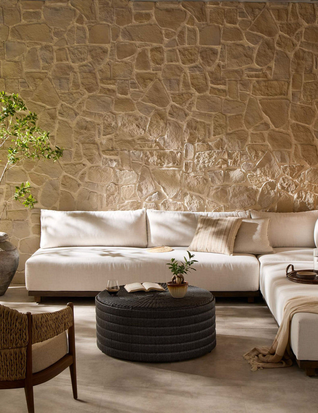 Lulu and Georgia - Manzano Outdoor Sectional Sofa