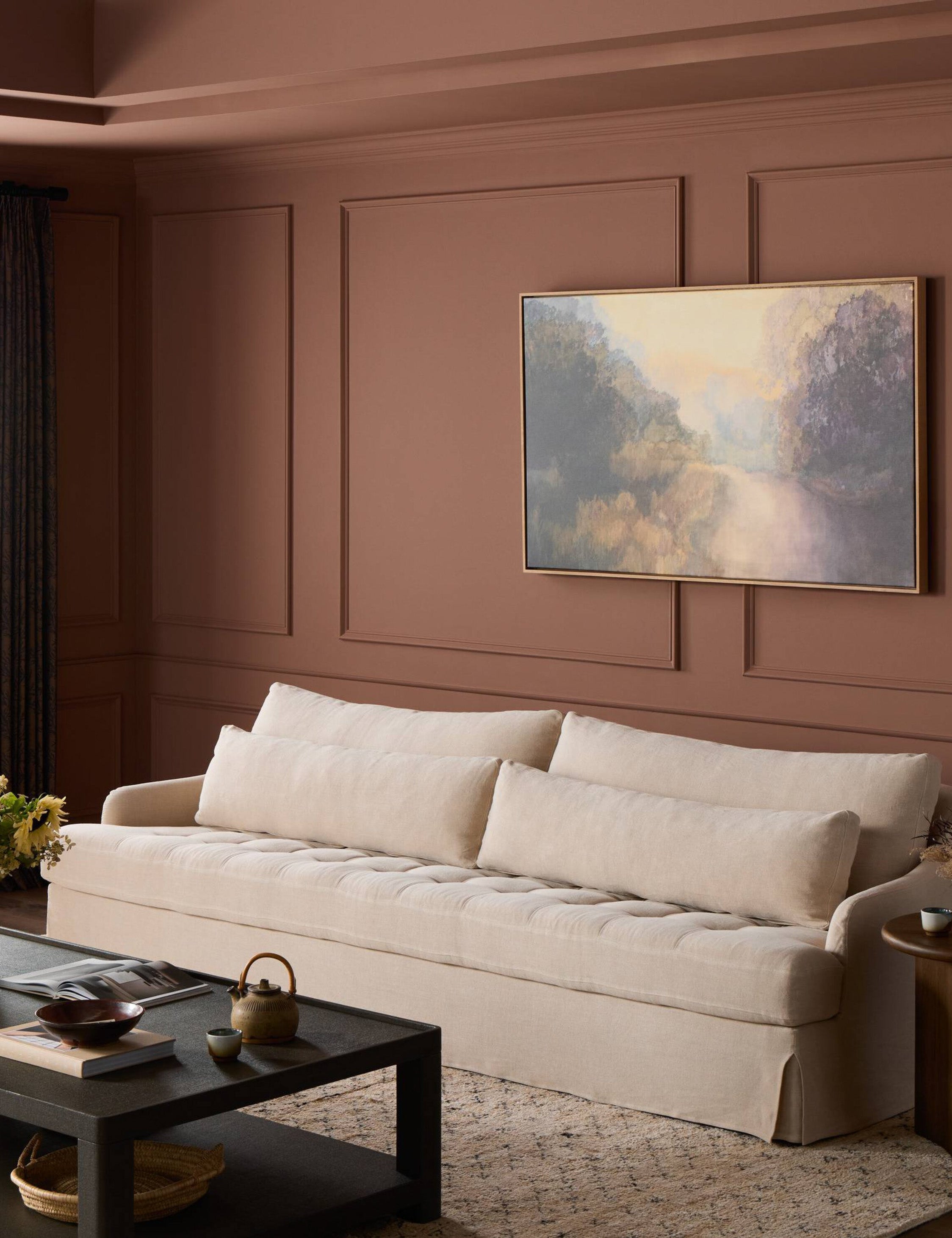 Lulu and Georgia - Keena Slipcover Sofa by Amber Lewis x Four Hands