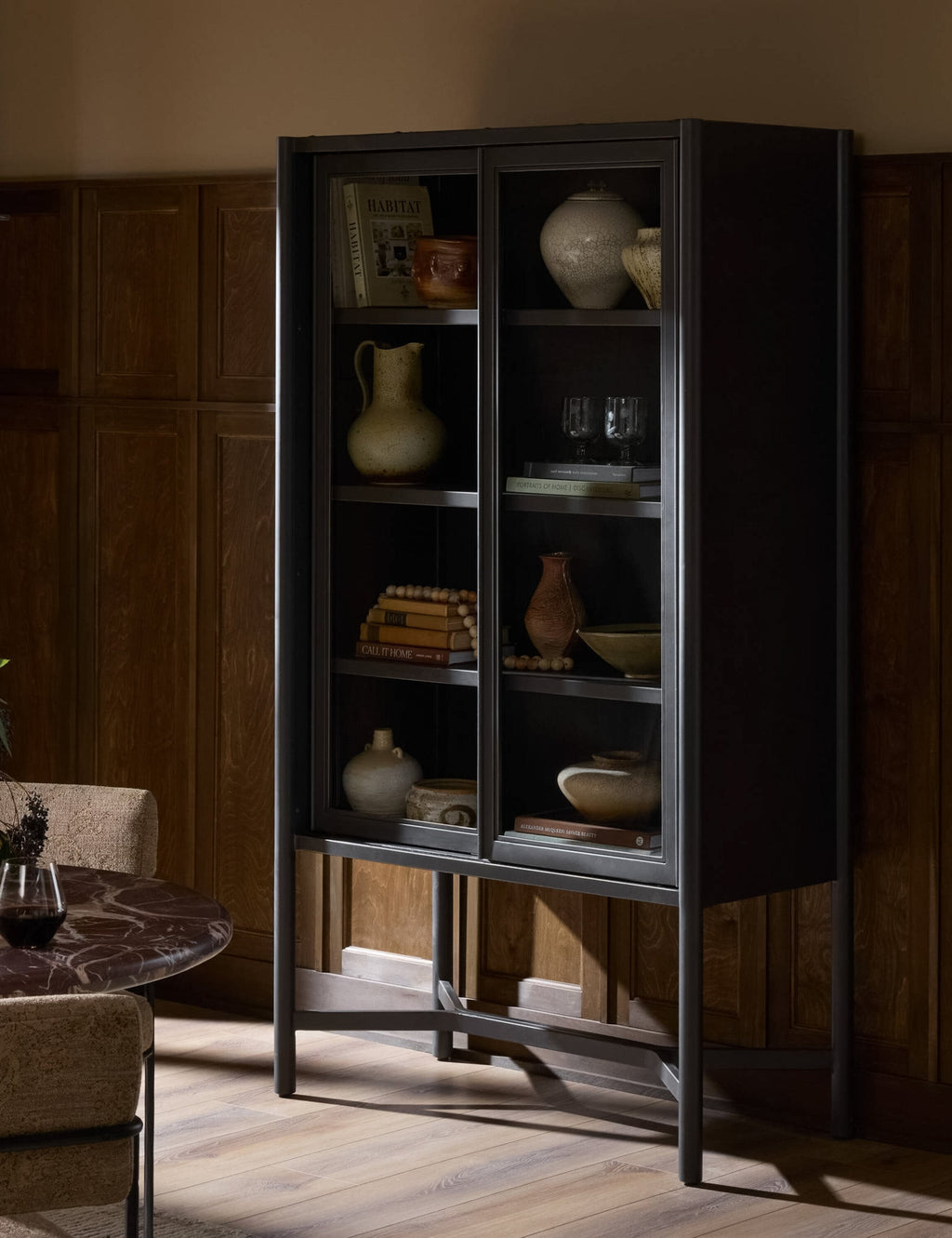 Lulu and Georgia - Hobson Curio Cabinet