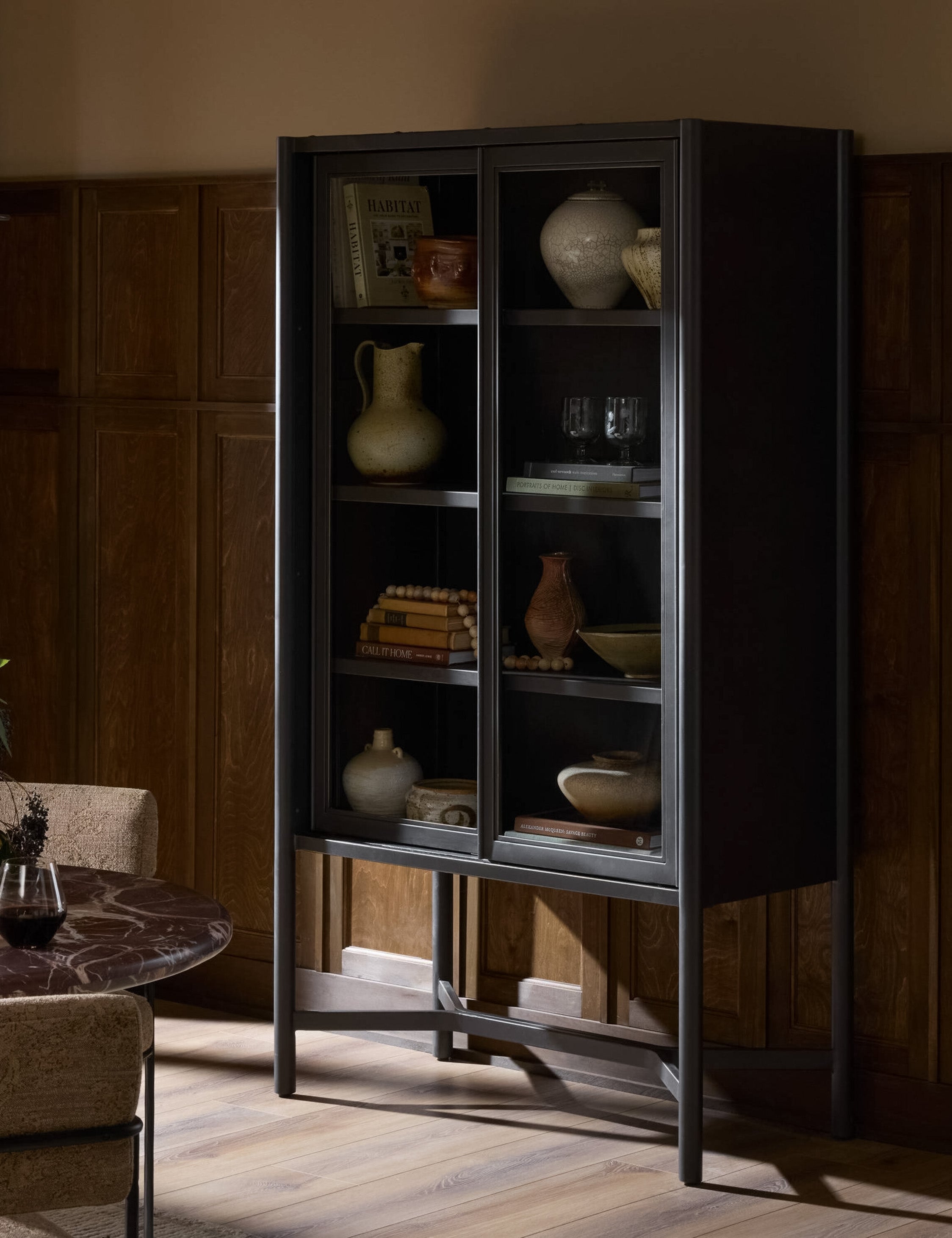 Lulu and Georgia - Hobson Curio Cabinet
