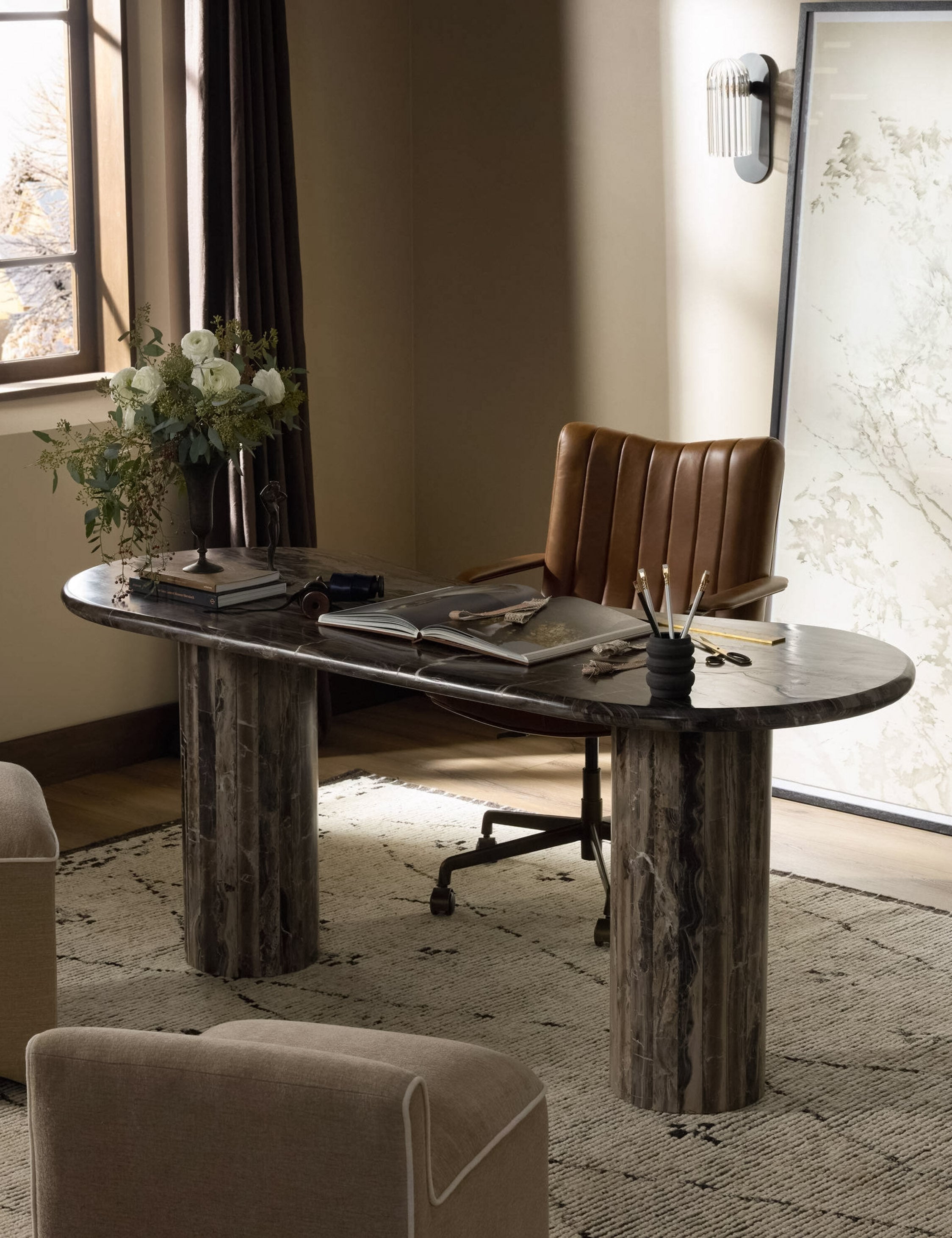 Lulu and Georgia - Carlo Desk