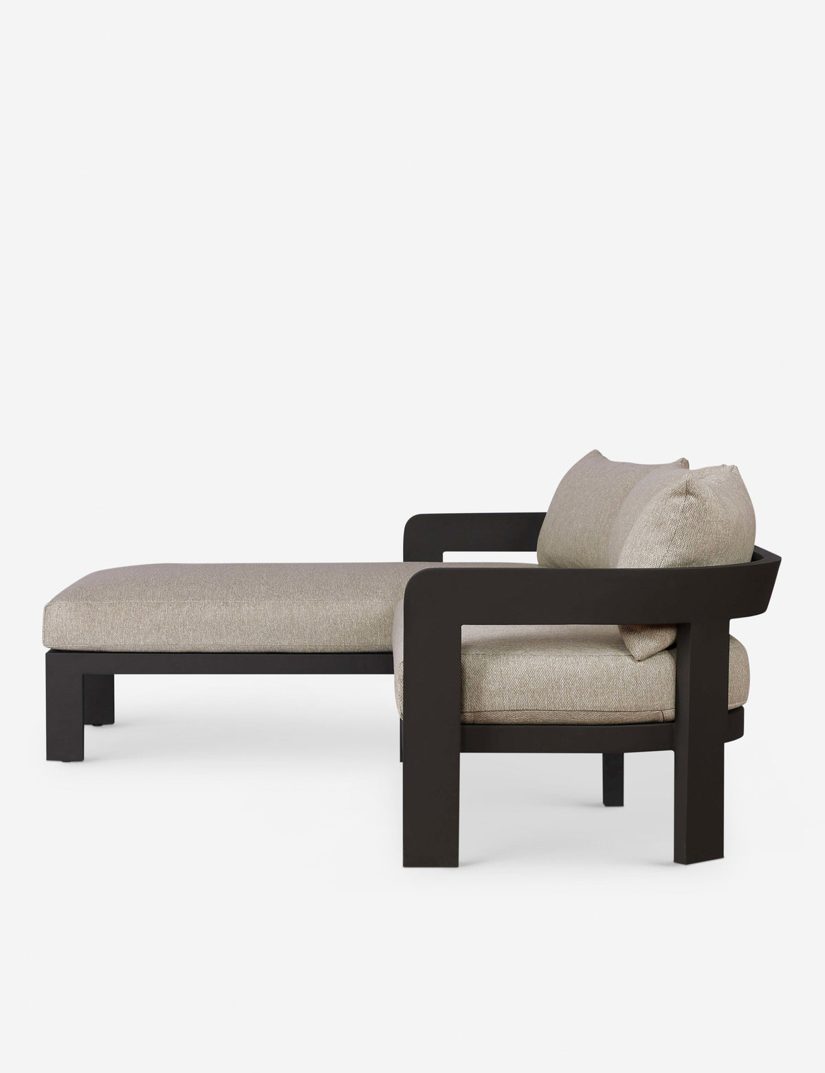 Lulu and Georgia - Kade Outdoor Metal Sectional Sofa