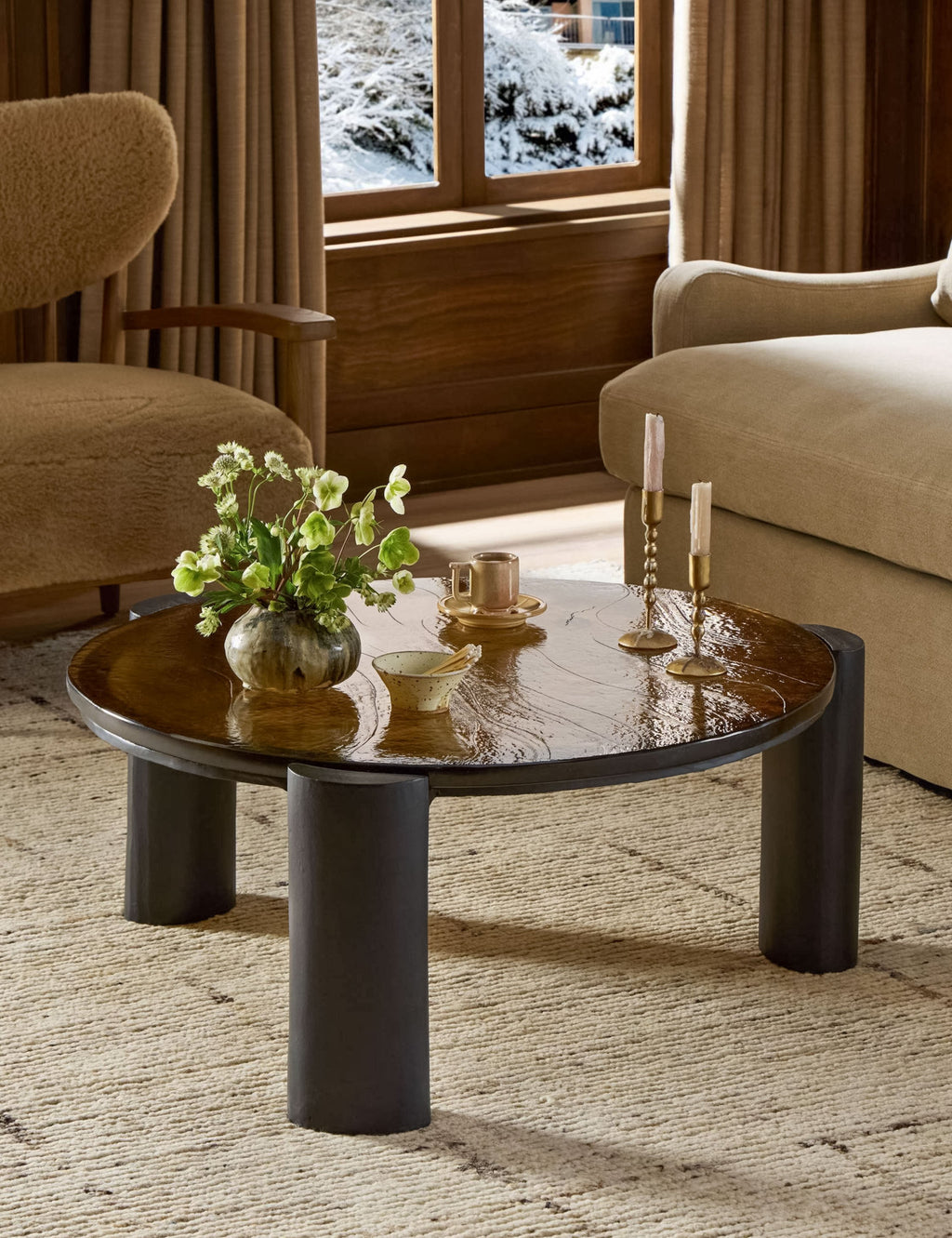 Lulu and Georgia - Carlin Round Nesting Coffee Table