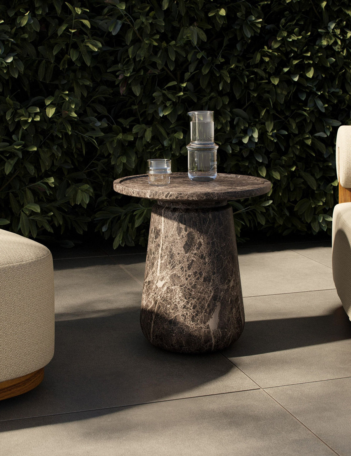 Lulu and Georgia - Enrico Outdoor Round Side Table