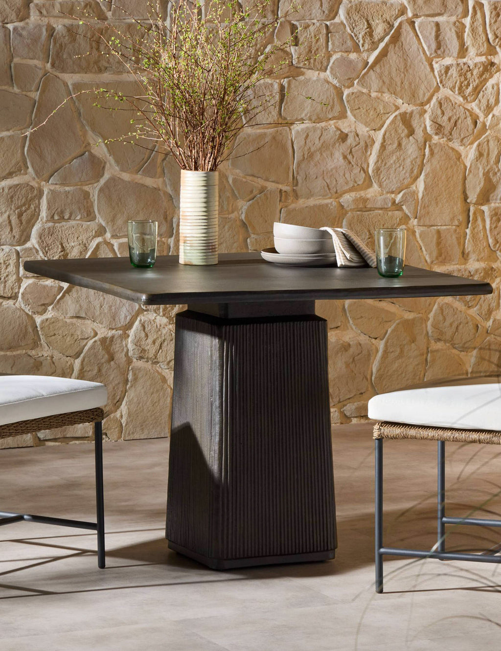 Lulu and Georgia - Kelda Square Outdoor Dining Table
