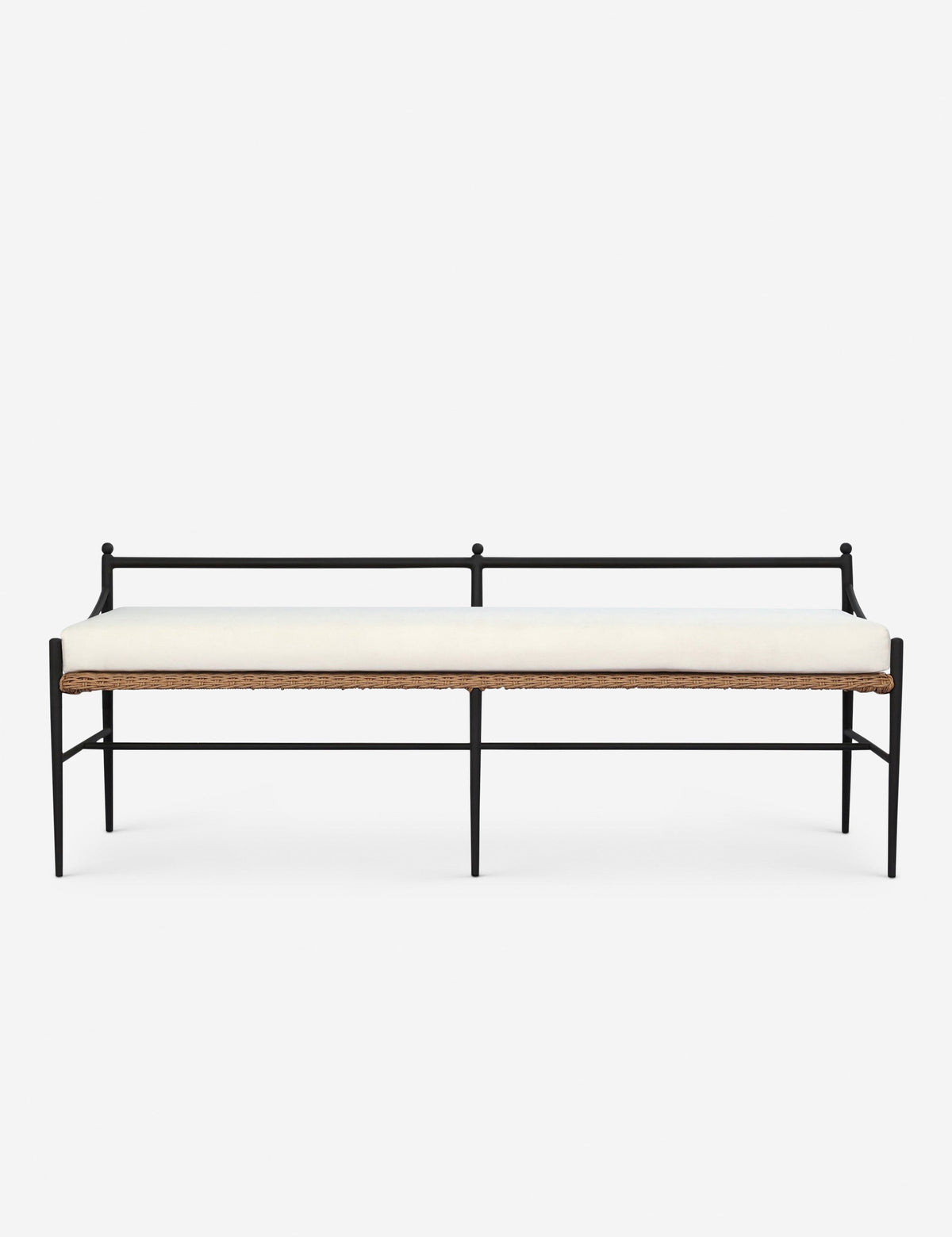 Lulu and Georgia - Mae Indoor / Outdoor Dining Bench by Amber Lewis x Four Hands