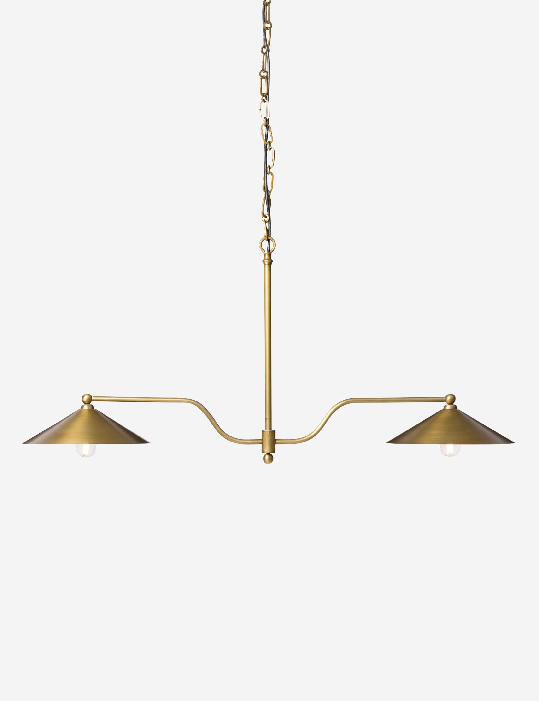 Lulu and Georgia - Brecken Linear Chandelier by Amber Lewis x Four Hands