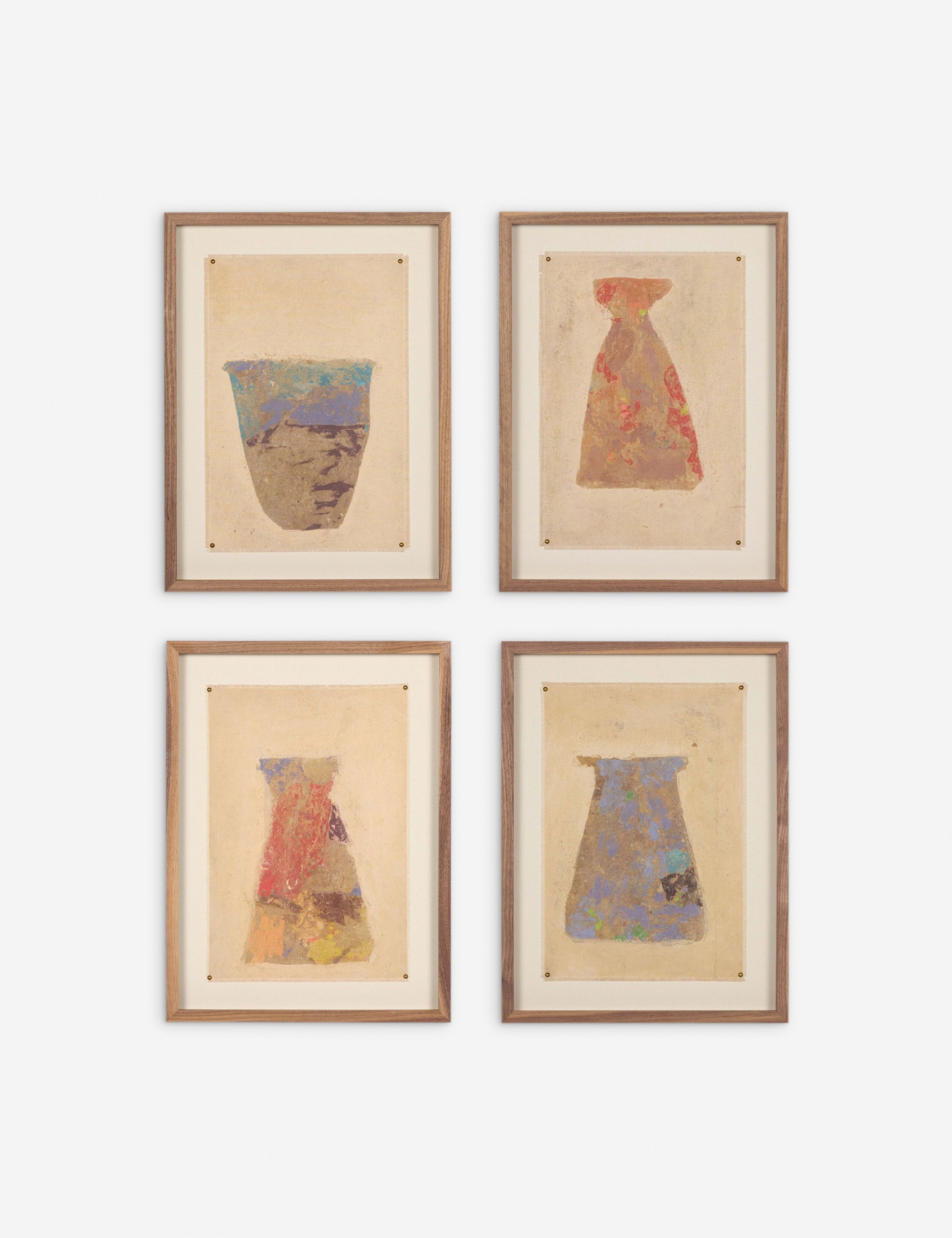 Lulu and Georgia - Canterbury Vessel Wall Art (Set of 4) by Paul Meyer