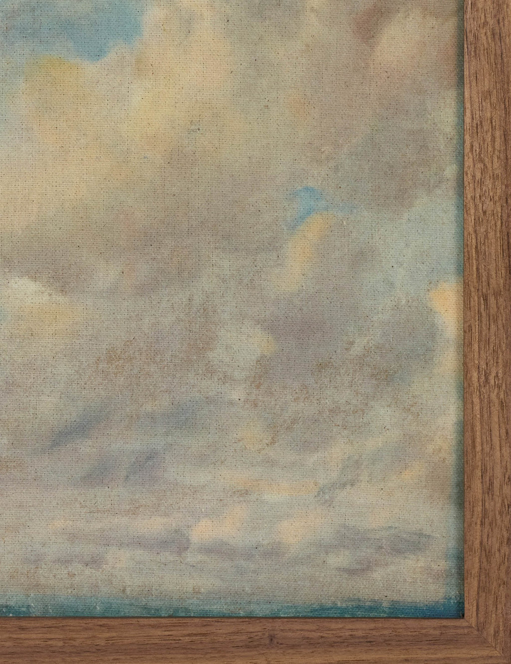 Lulu and Georgia - Cloud Study With Birds Wall Art by John Constable
