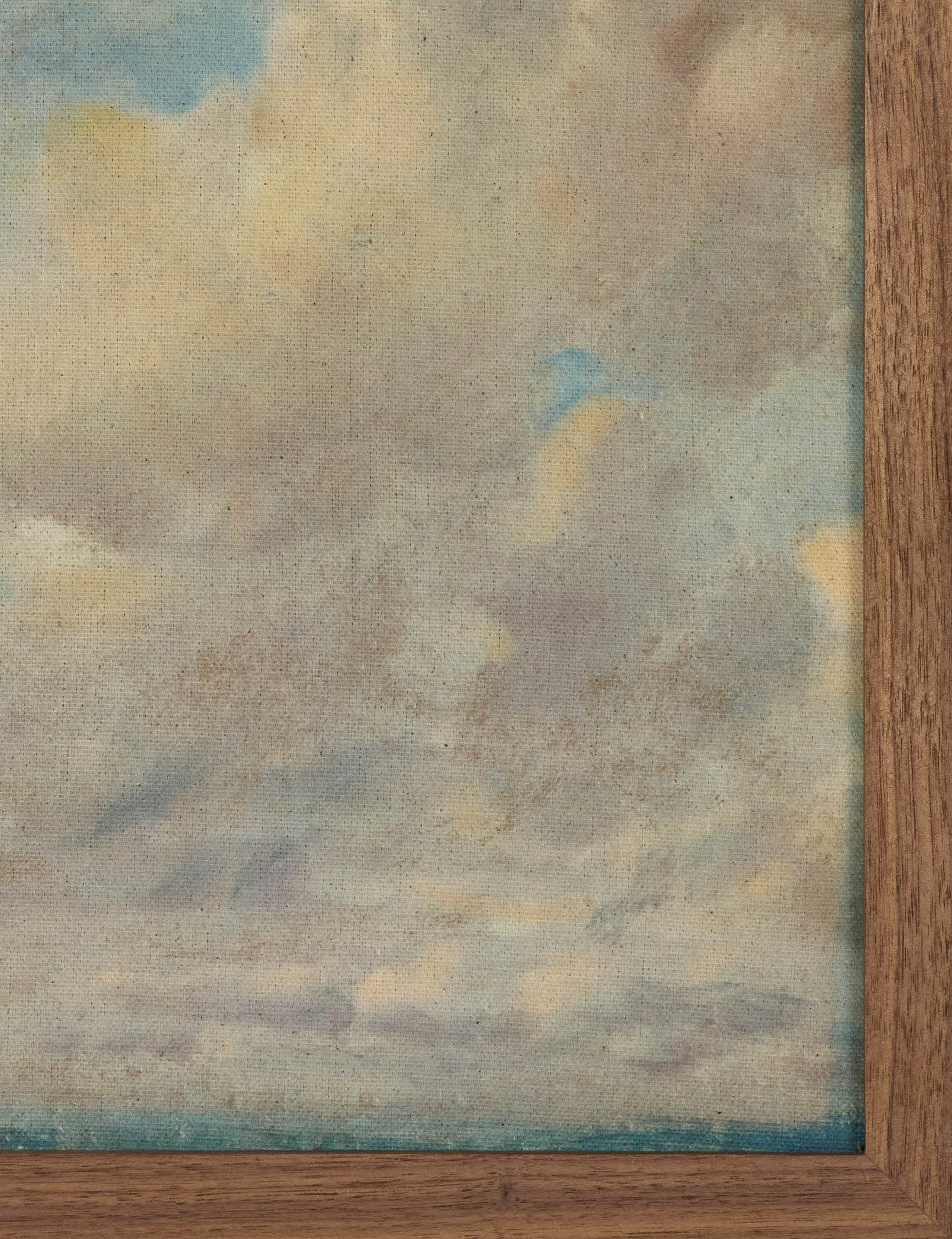 Lulu and Georgia - Cloud Study With Birds Wall Art by John Constable