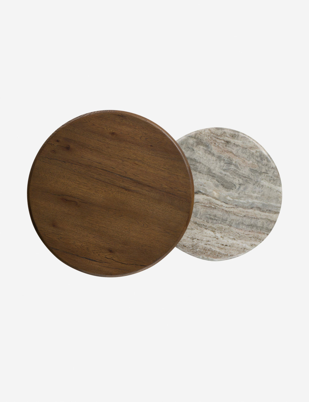 Lulu and Georgia - Waylie Nesting Round Side Tables (Set of 2) by Amber Lewis x Four Hands