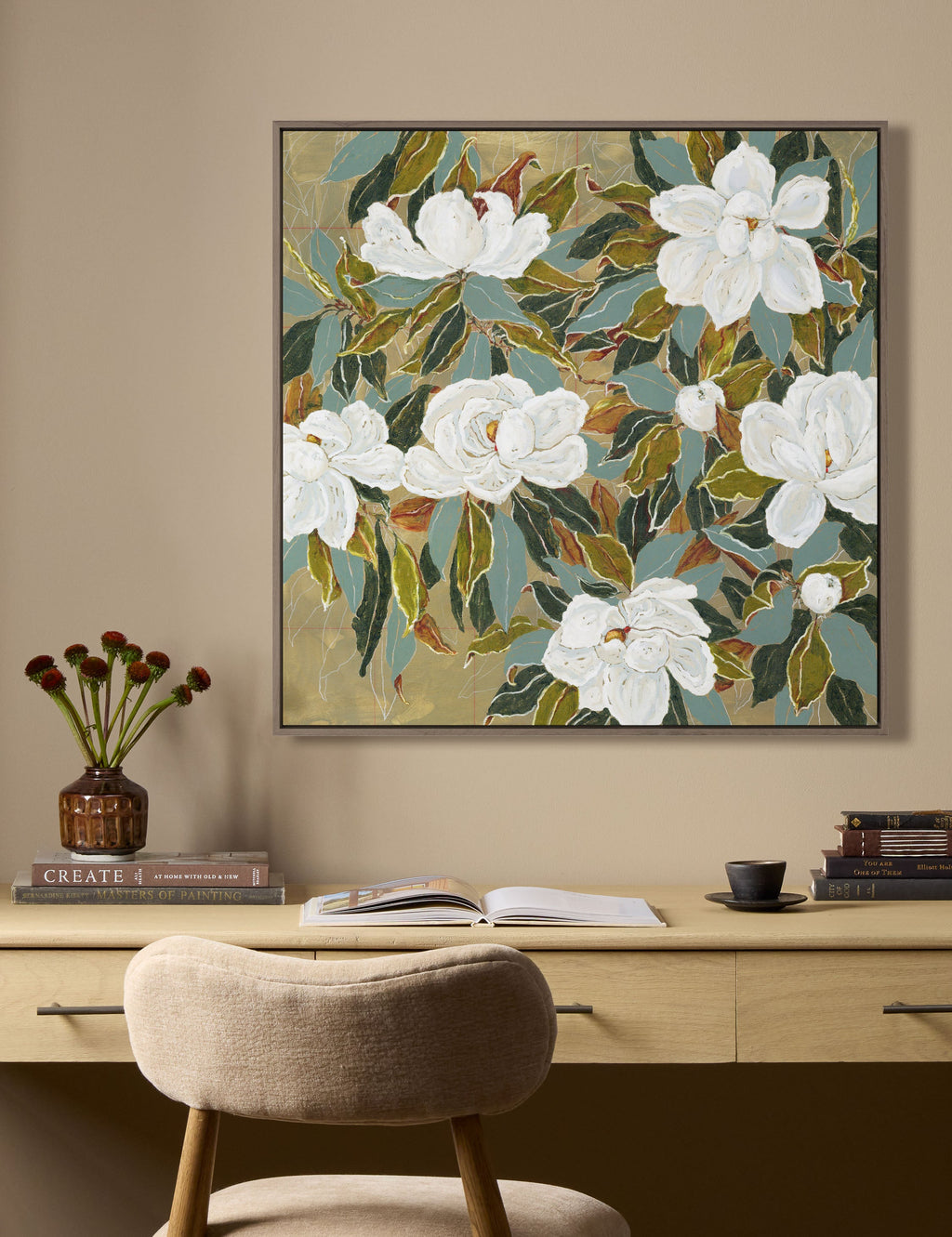 Lulu and Georgia - Magnolia V Wall Art by Laurel - Dawn Latshaw