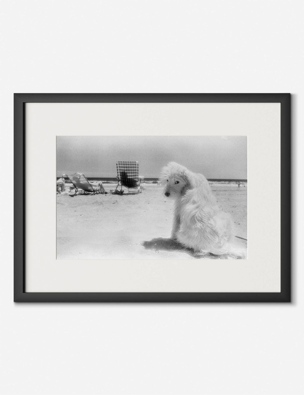 Lulu and Georgia - Lois At The Beach Photography Print by Barbara Alper