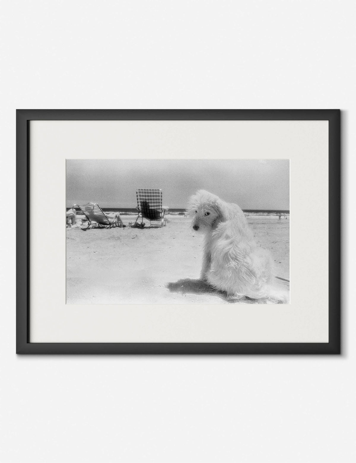 Lulu and Georgia - Lois At The Beach Photography Print by Barbara Alper