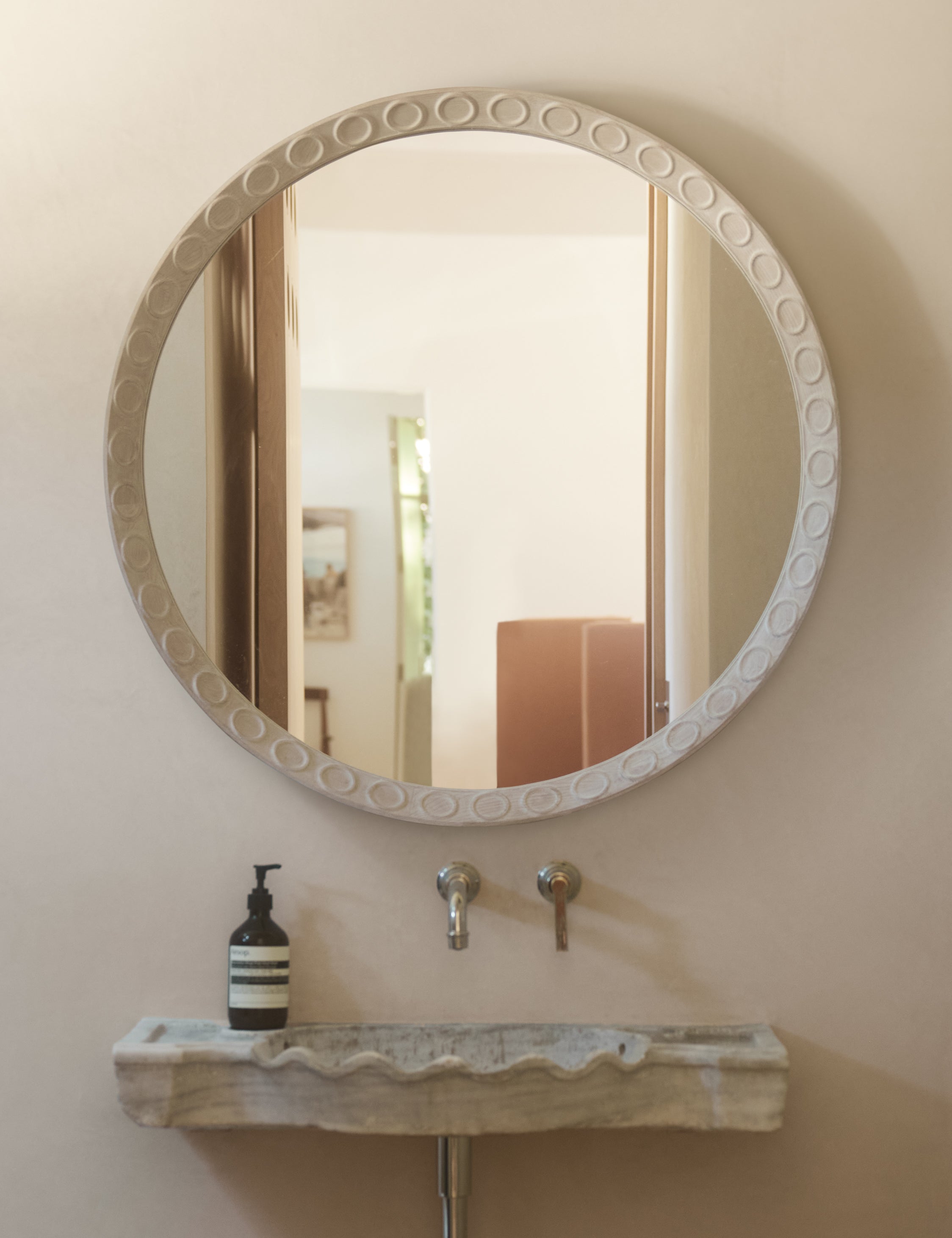 Lulu and Georgia - Correa Round Mirror