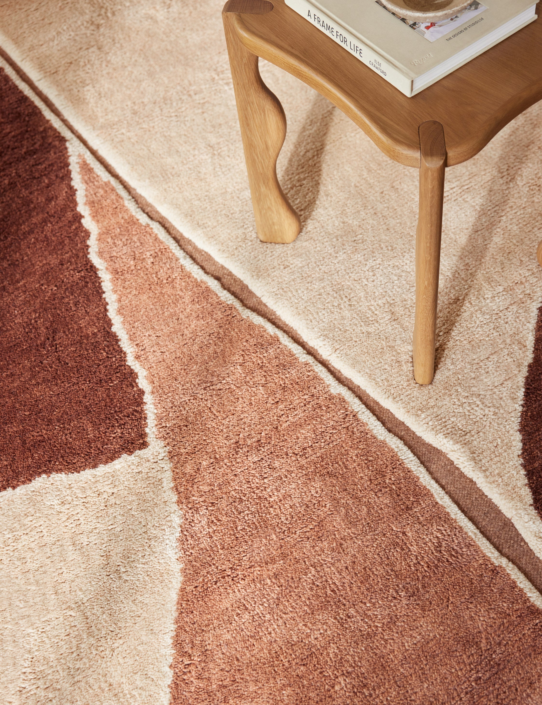 Lulu and Georgia - Amalfi Hand-Knotted Wool Rug Swatch by Aimee Song 18" x 18"