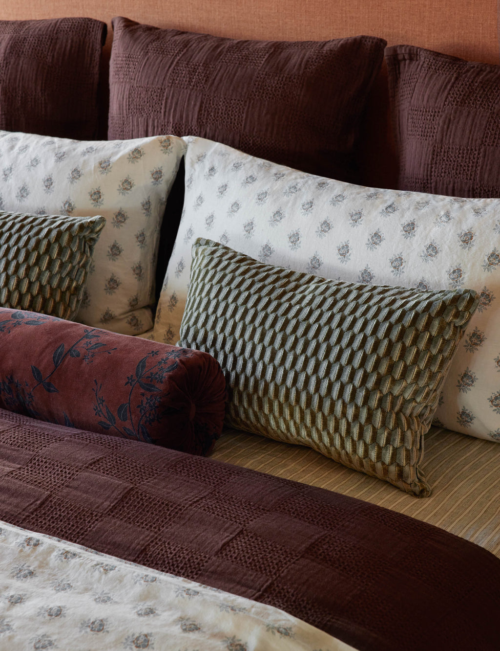 Lulu and Georgia - Allegra Velvet Pillow by Scalamandre