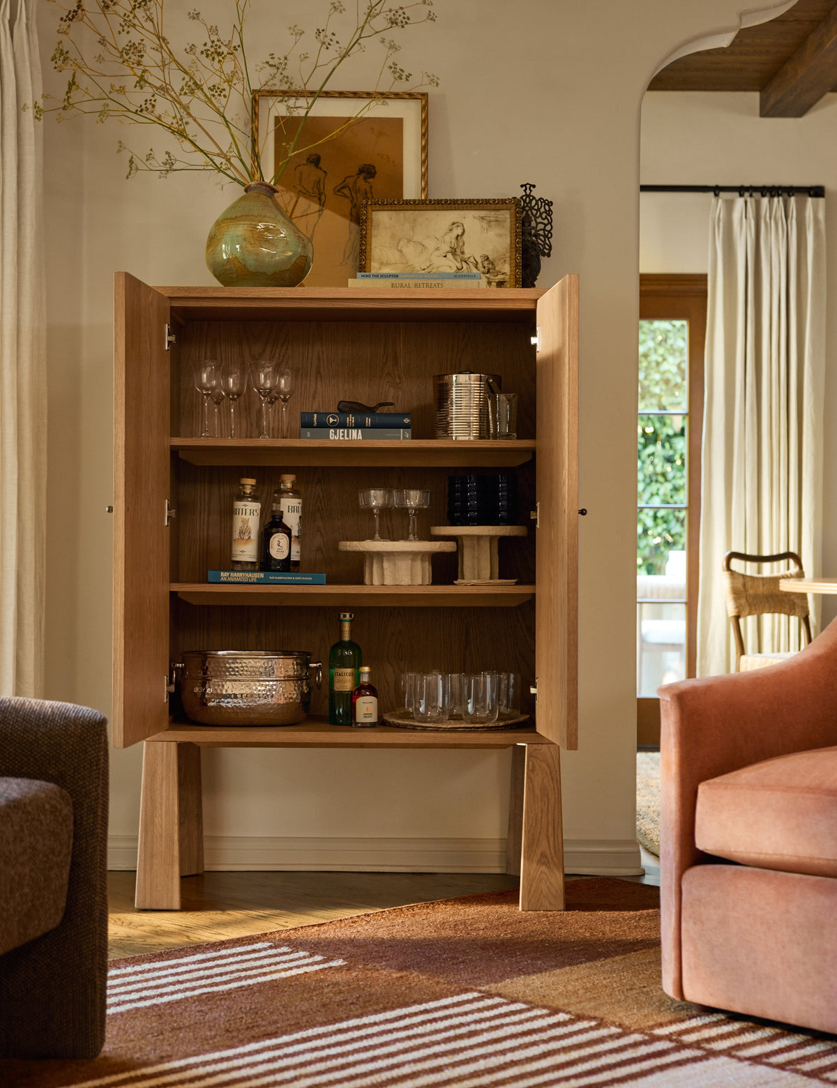 Lulu and Georgia - Maca Cabinet by Élan Byrd
