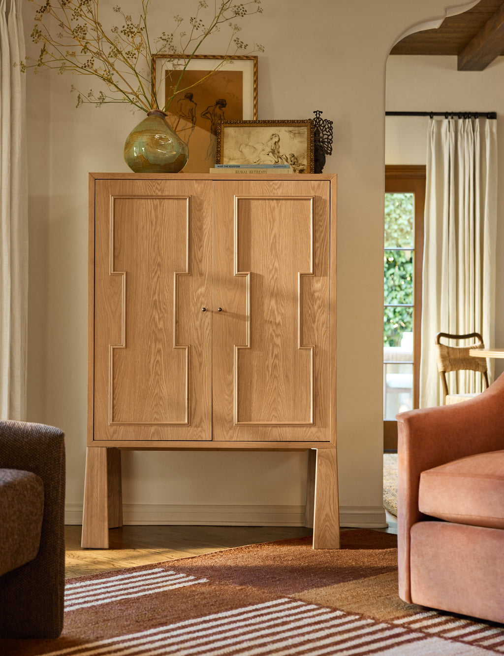 Lulu and Georgia - Maca Cabinet by Élan Byrd