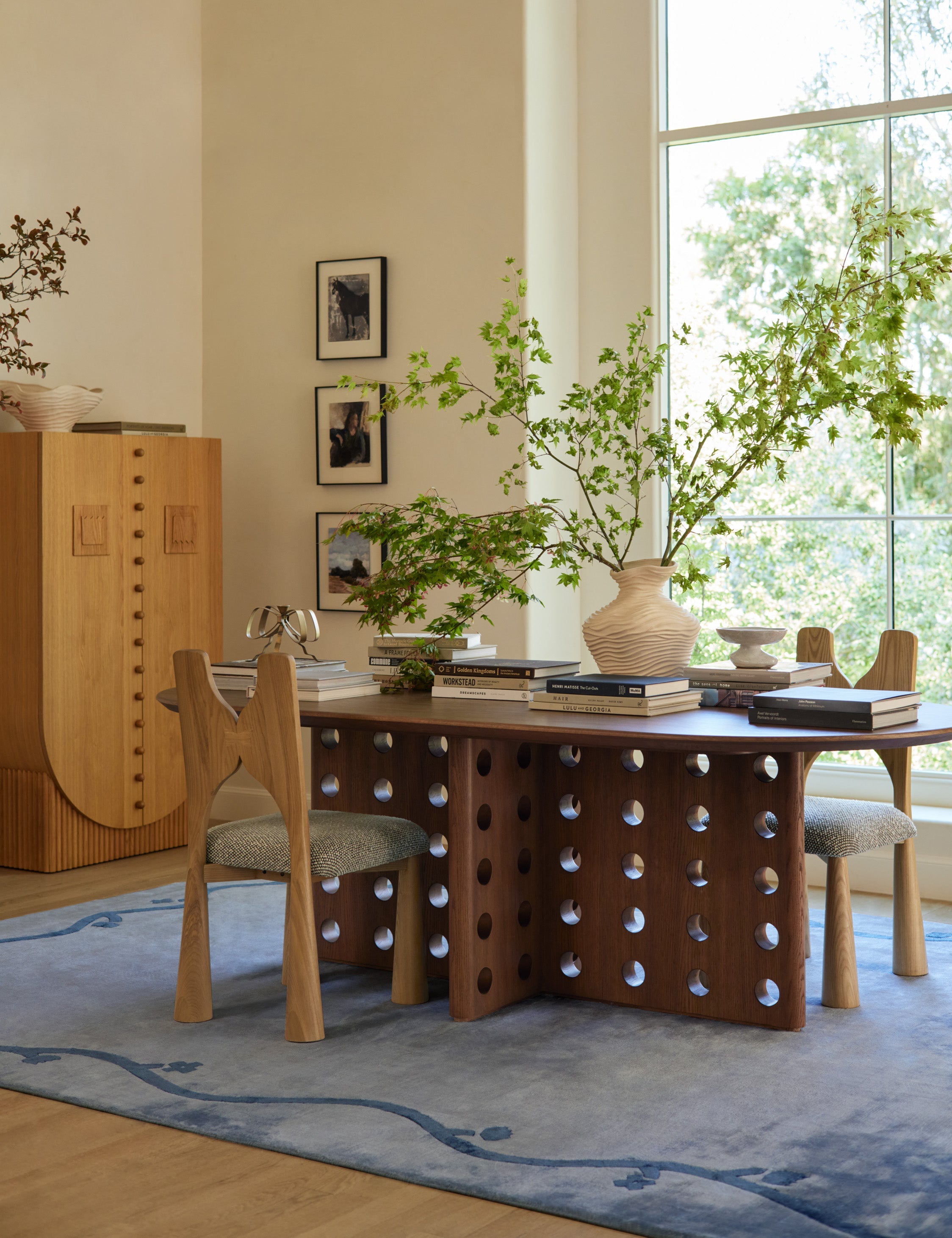 Lulu and Georgia - Reika Oval Dining Table by Sarah Sherman Samuel