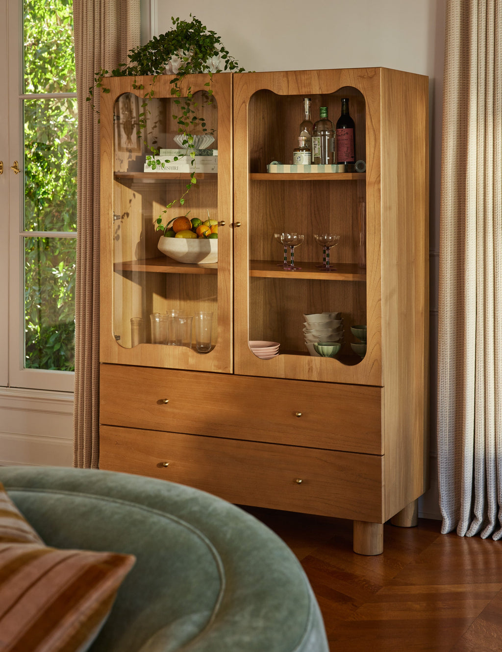 Lulu and Georgia - Jordena Curio Cabinet