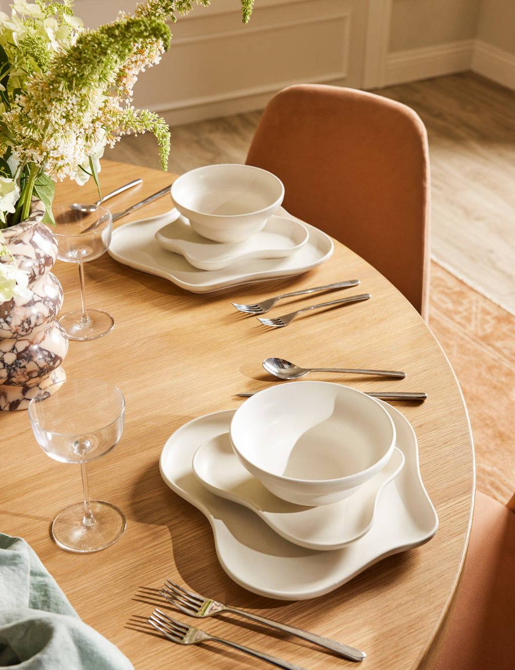 Lulu and Georgia - Linea Flatware 5 - Piece Set by Mepra