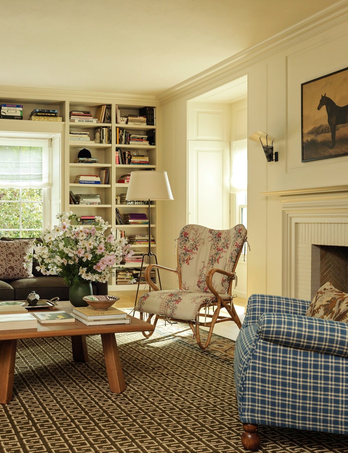 Lulu and Georgia - Open Box: Roma Accent Chair, Campden Floral by Heidi Caillier
