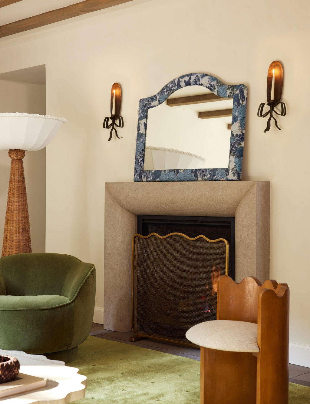 Lulu and Georgia - Rook Fireplace Screen by Sarah Sherman Samuel