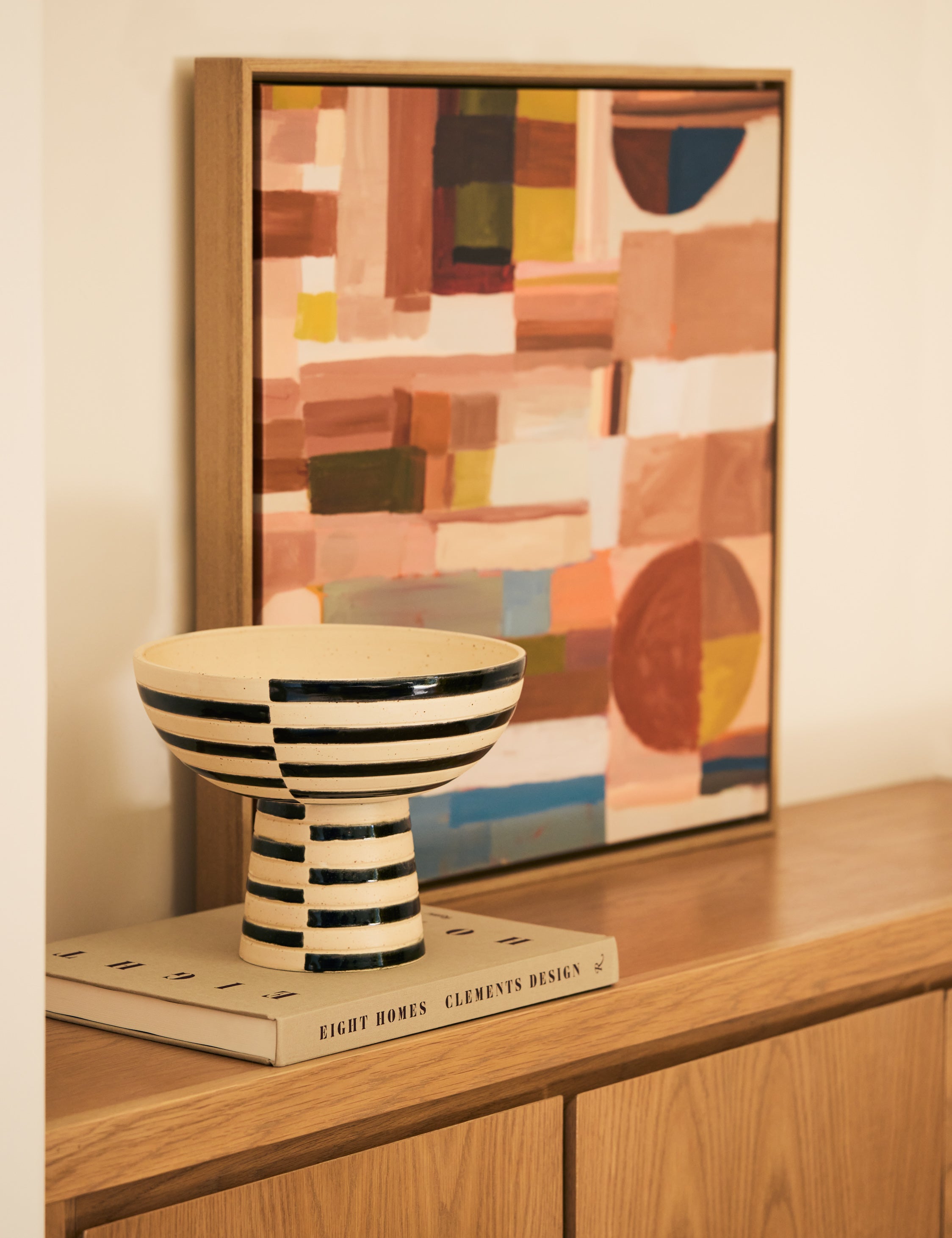 Lulu and Georgia - Borges Footed Bowl