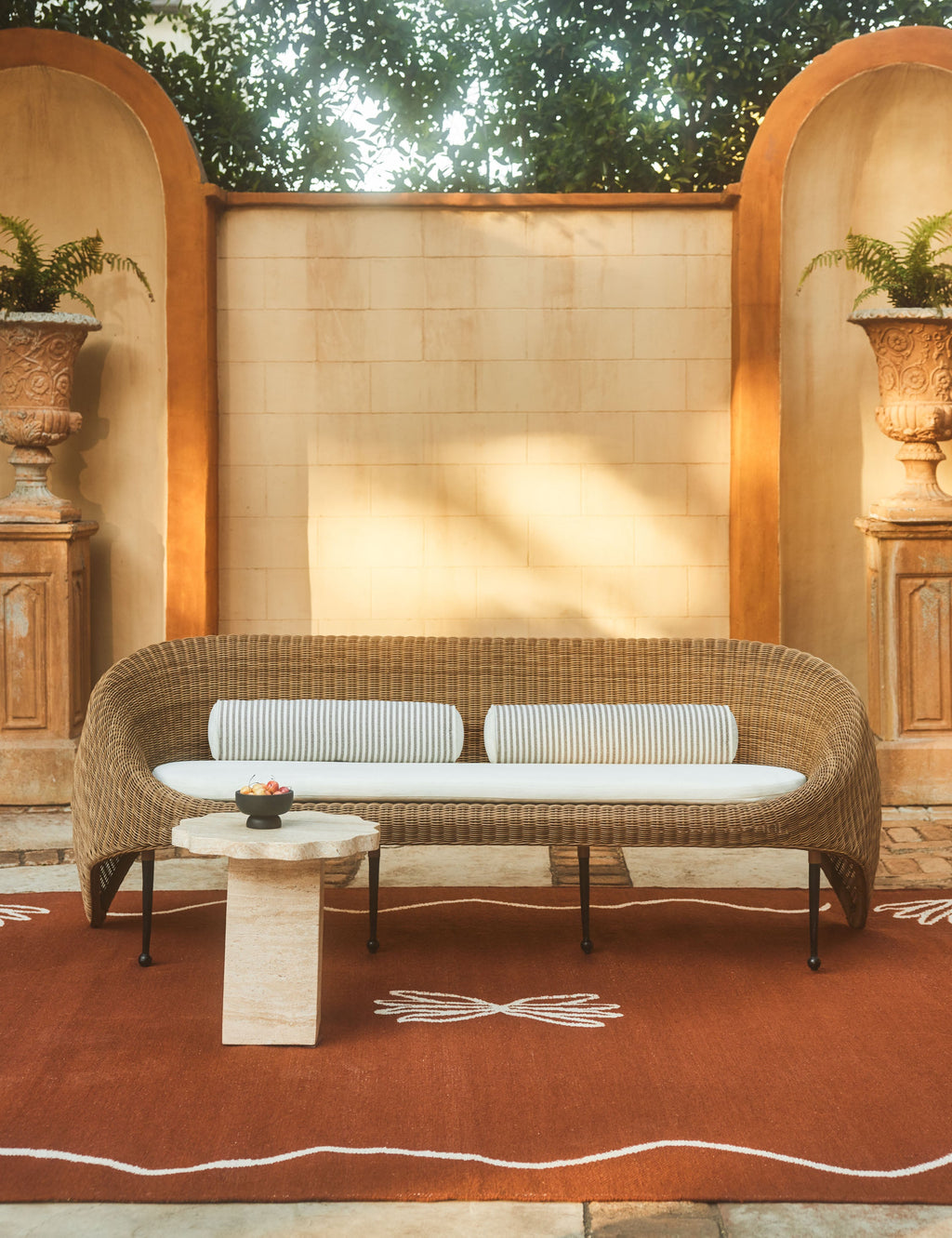 Lulu and Georgia - Marisol Outdoor Sofa by Sarah Sherman Samuel