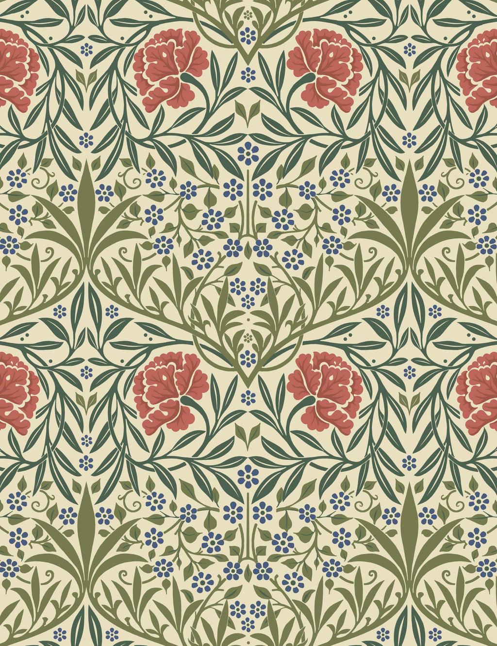 Lulu and Georgia - Oxford Union Wallpaper by Morris & Co.