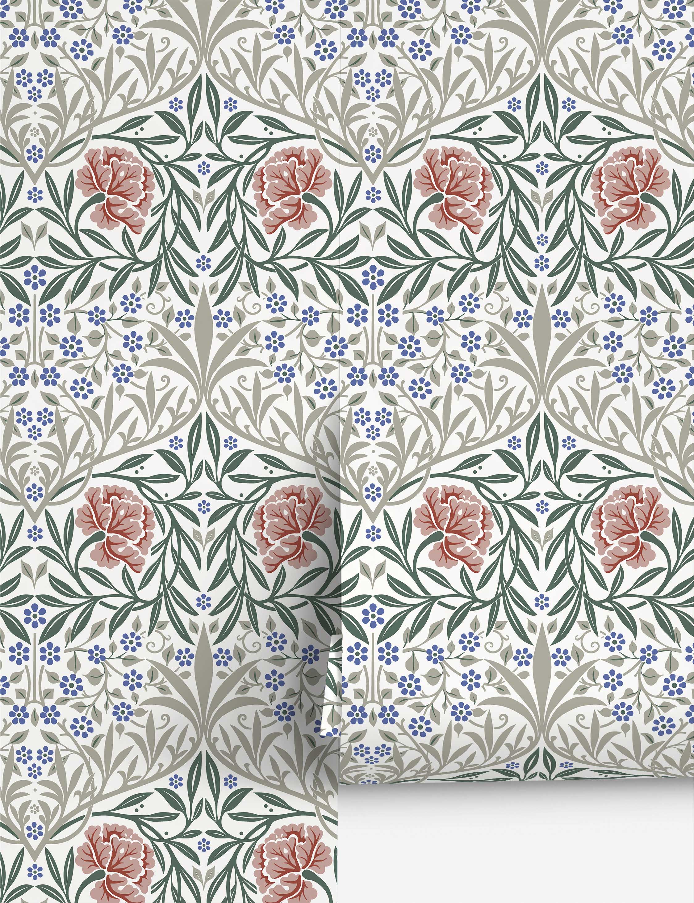 Lulu and Georgia - Oxford Union Wallpaper by Morris & Co.