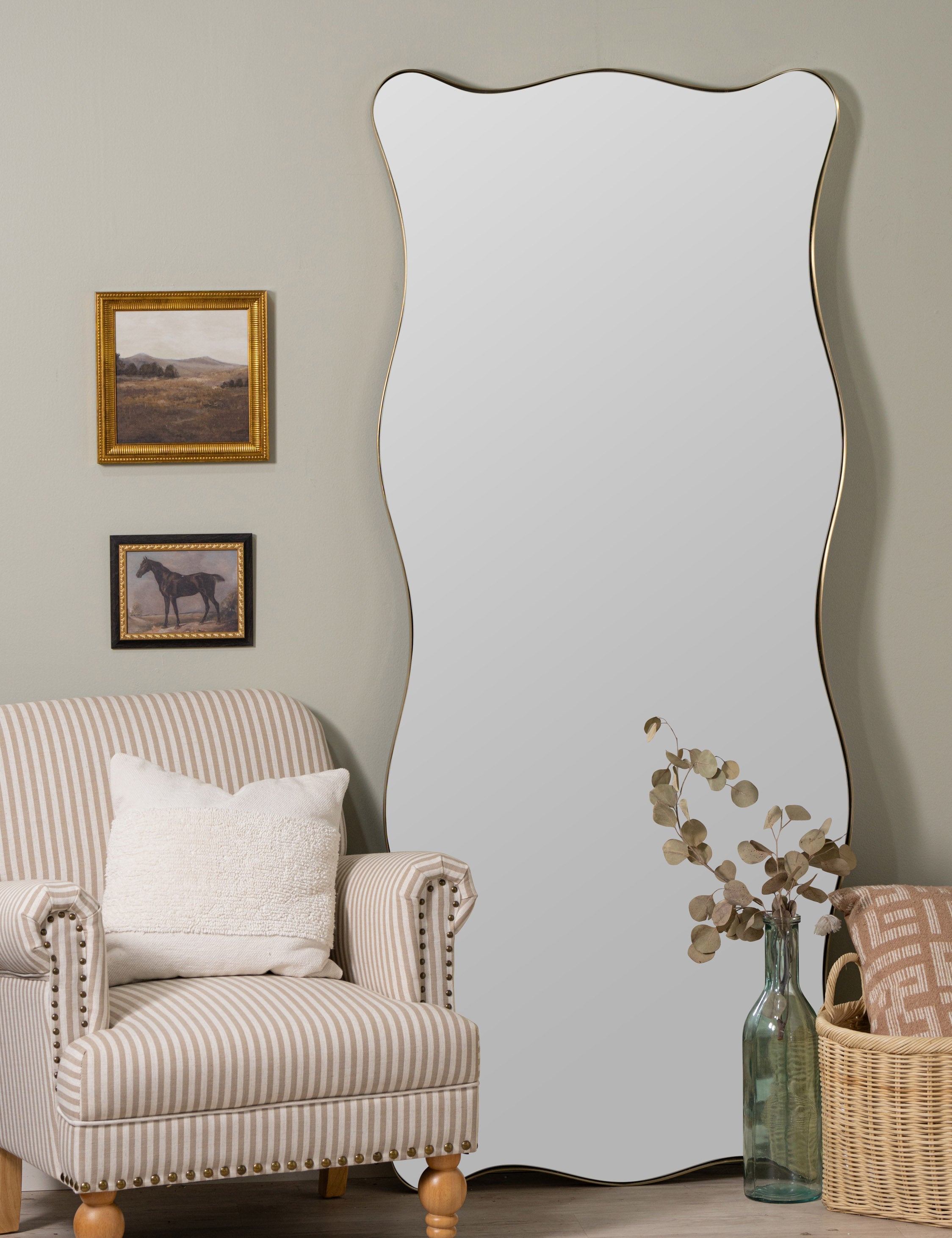 Lulu and Georgia - Halberg Floor Mirror