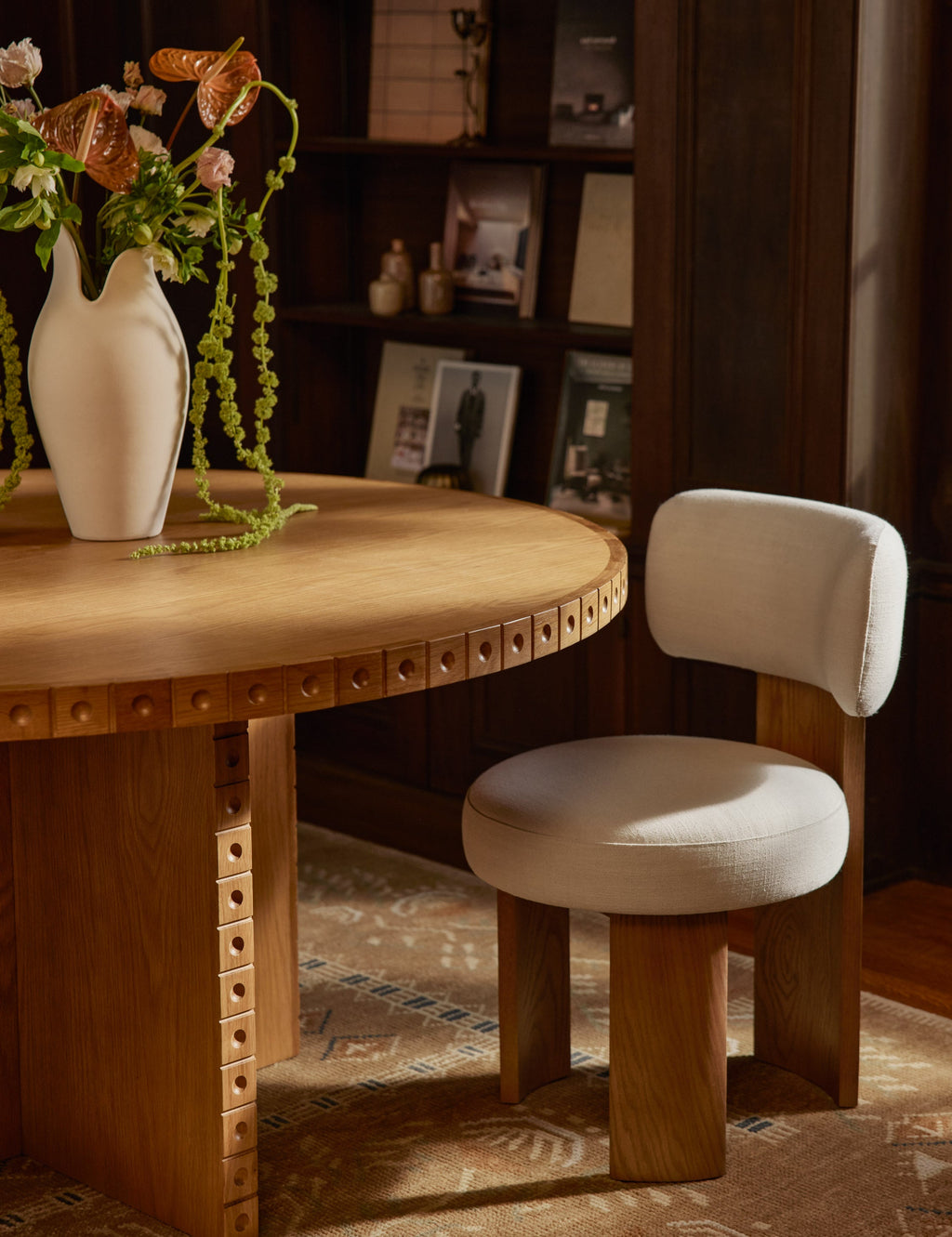 Lulu and Georgia - Open Box: Brisbane Dining Chair, Ivory Performance Linen