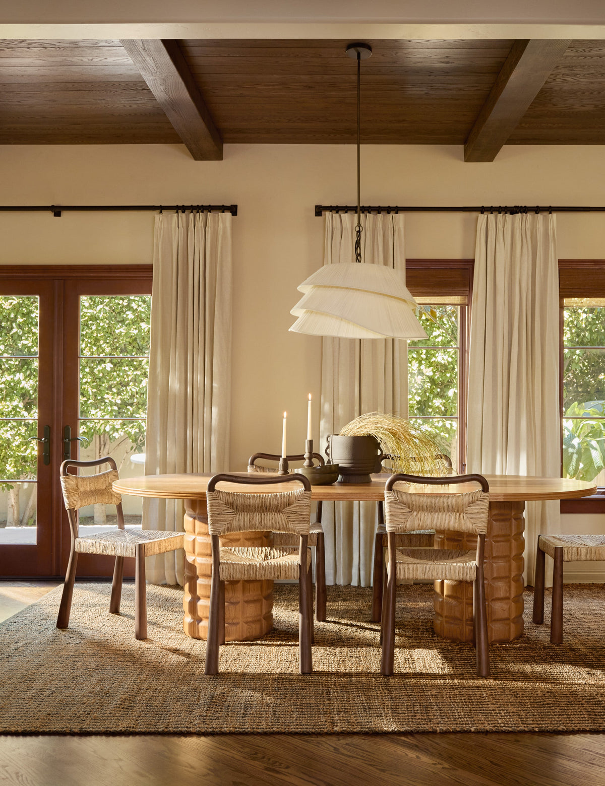 Lulu and Georgia - Palo Oval Dining Table by Élan Byrd