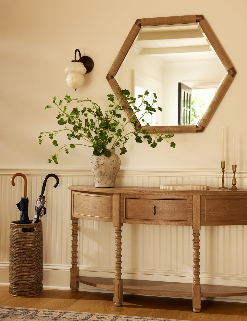 Lulu and Georgia - Hornby Mantel Mirror by Ginny MacDonald