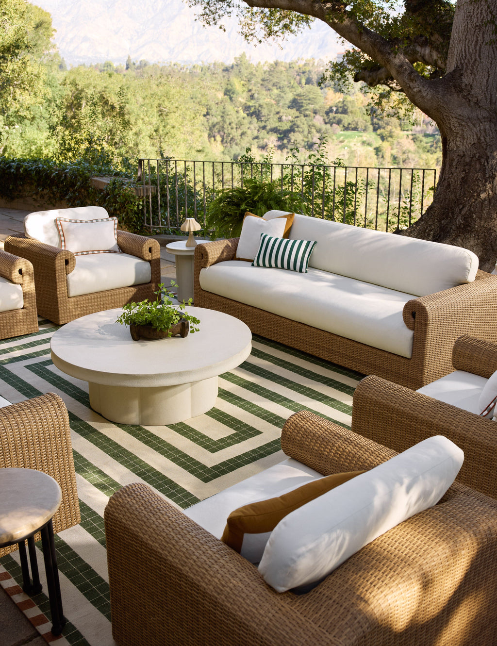 Lulu and Georgia - Yvonne Indoor / Outdoor Pillow by Sunbrella for Lulu and Georgia
