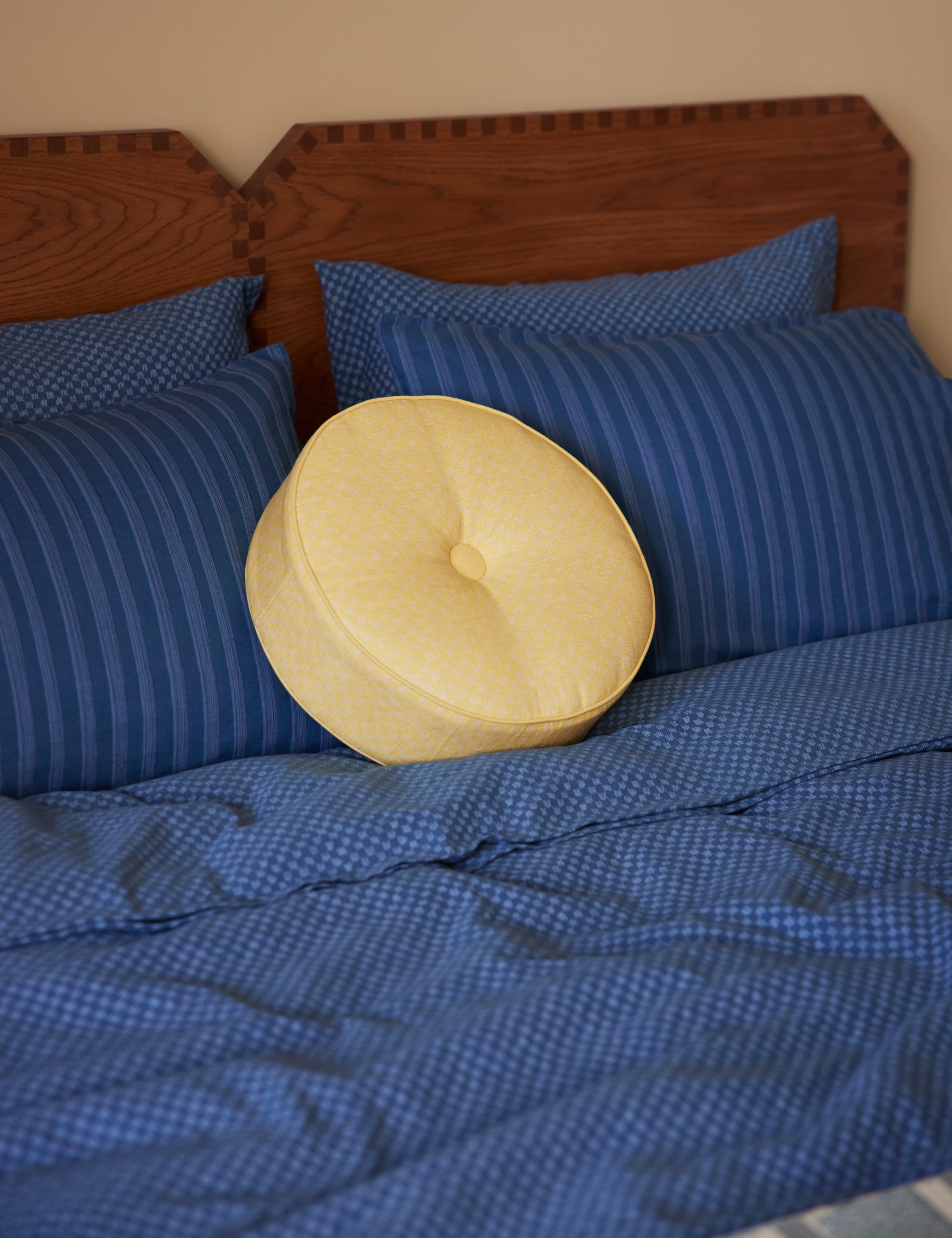 Lulu and Georgia - Kuvio Linen Cotton Sheet Set by Sarah Sherman Samuel