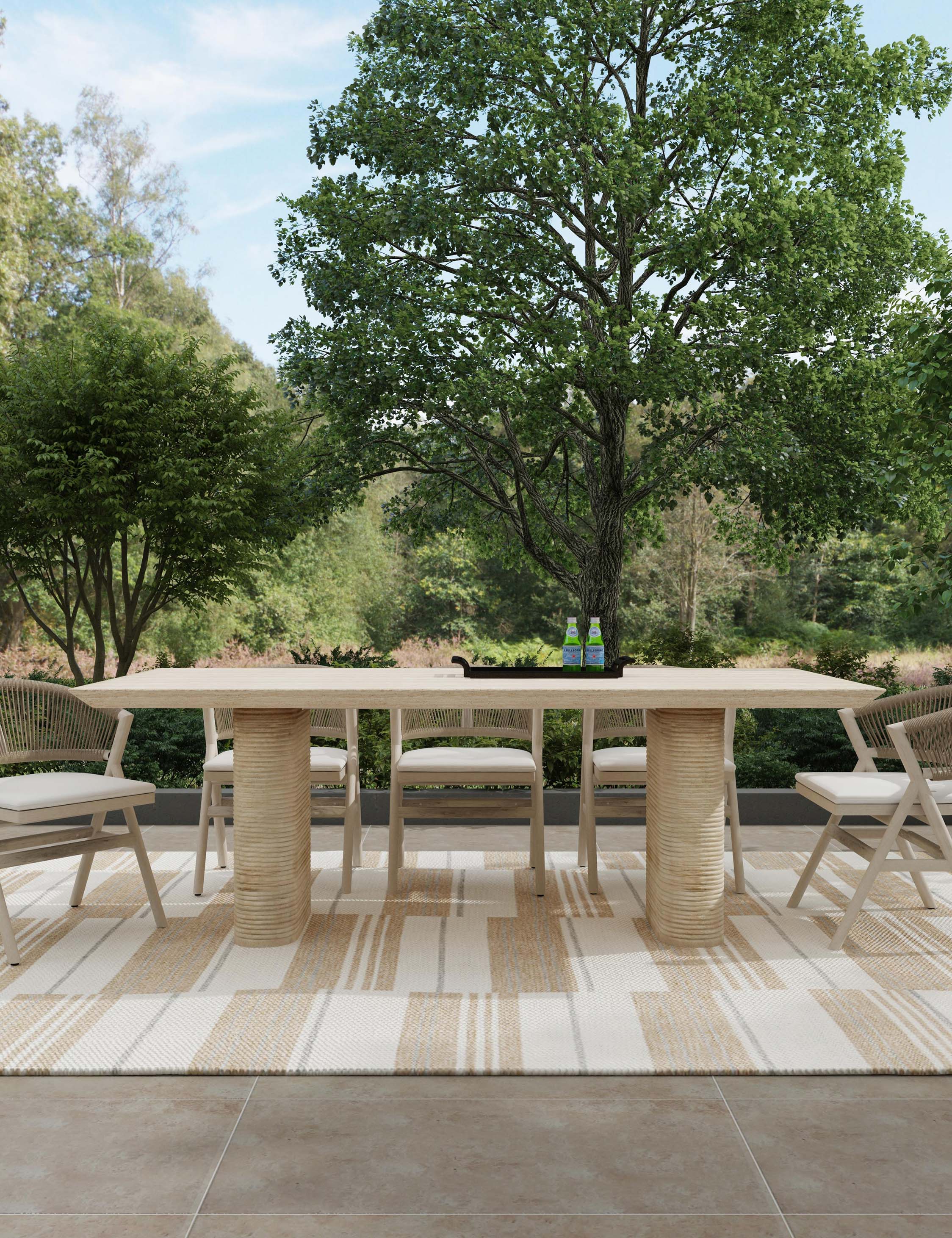 Lulu and Georgia - Bahri Indoor / Outdoor Dining Table