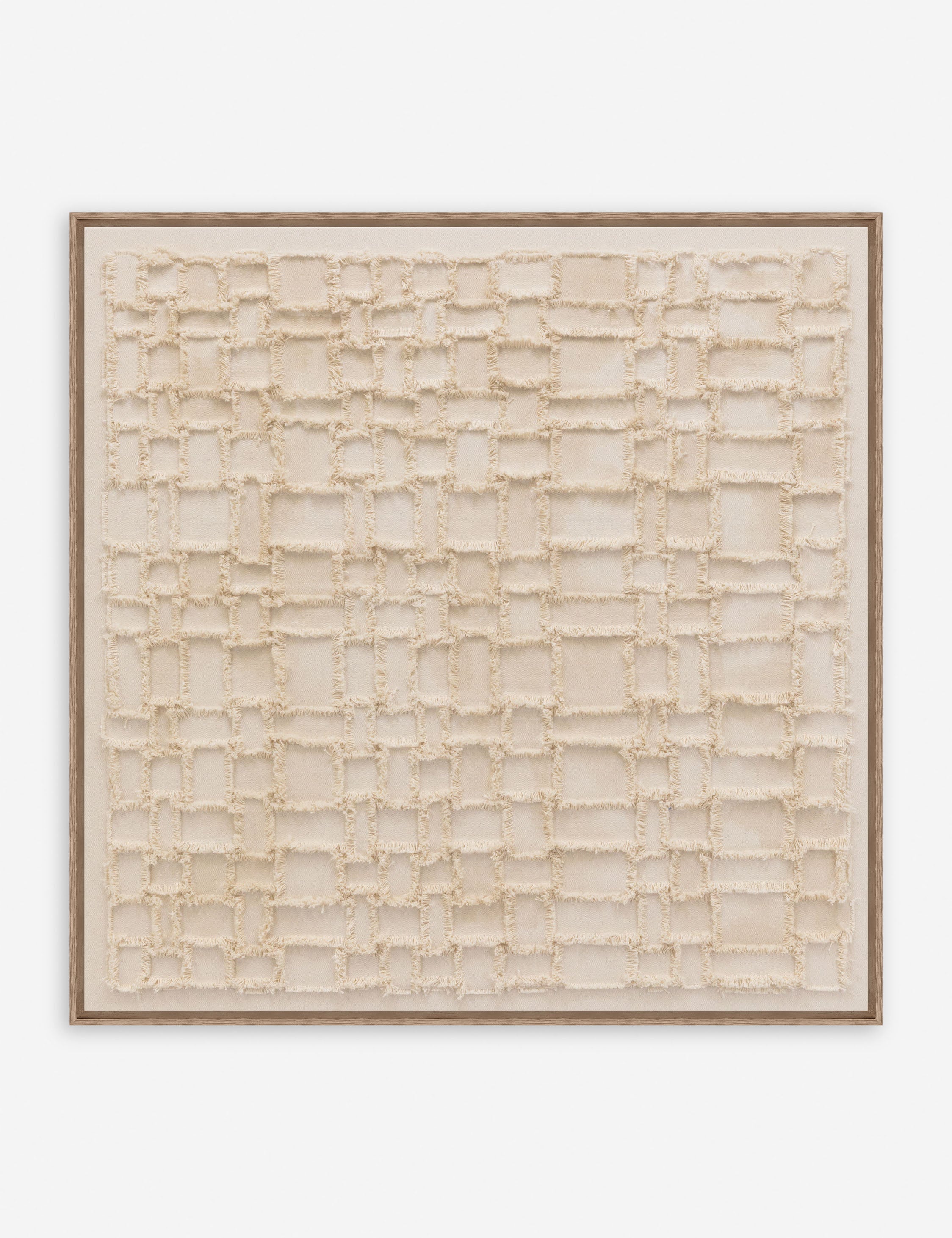 Lulu and Georgia - All Torn Up Square Wall Art by Danielle Davis